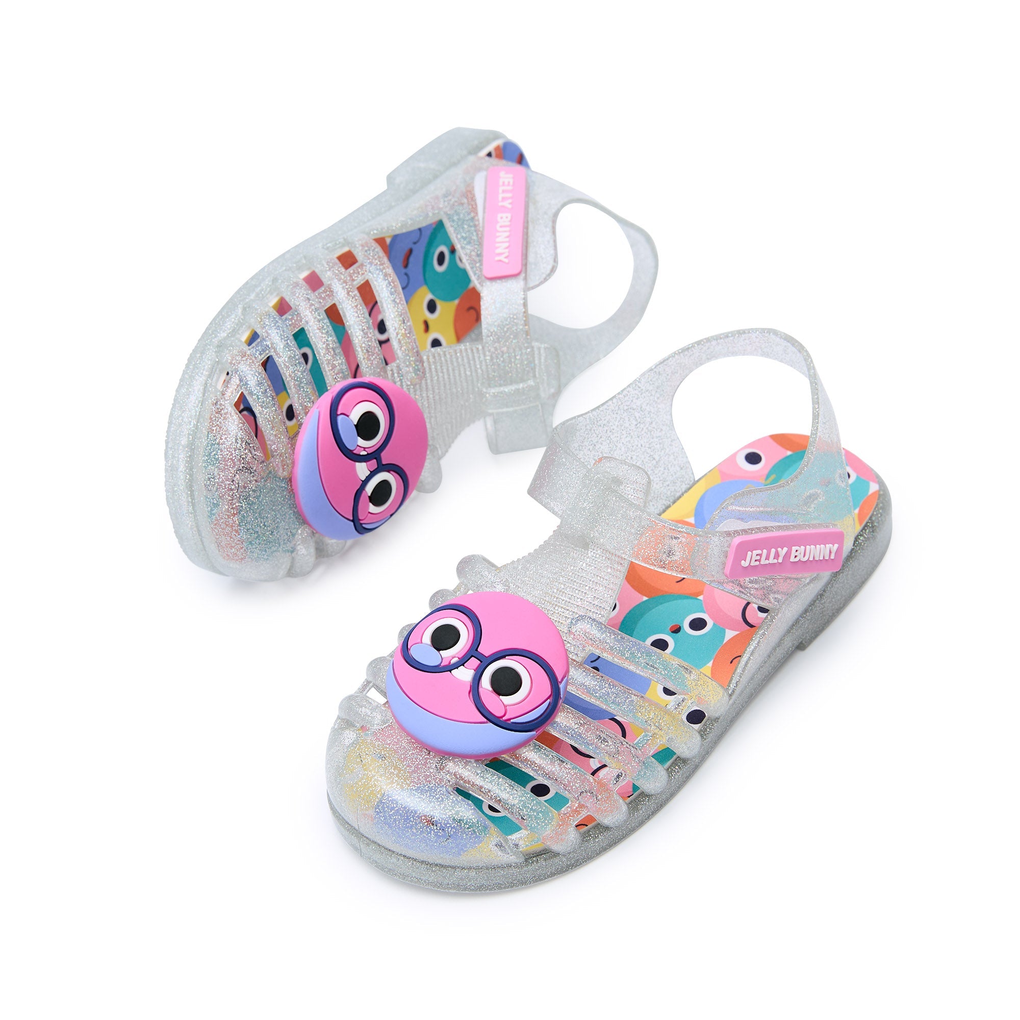 Mini Unicorn Merinaa Flat Sandals For Girls Glitter Multi 2