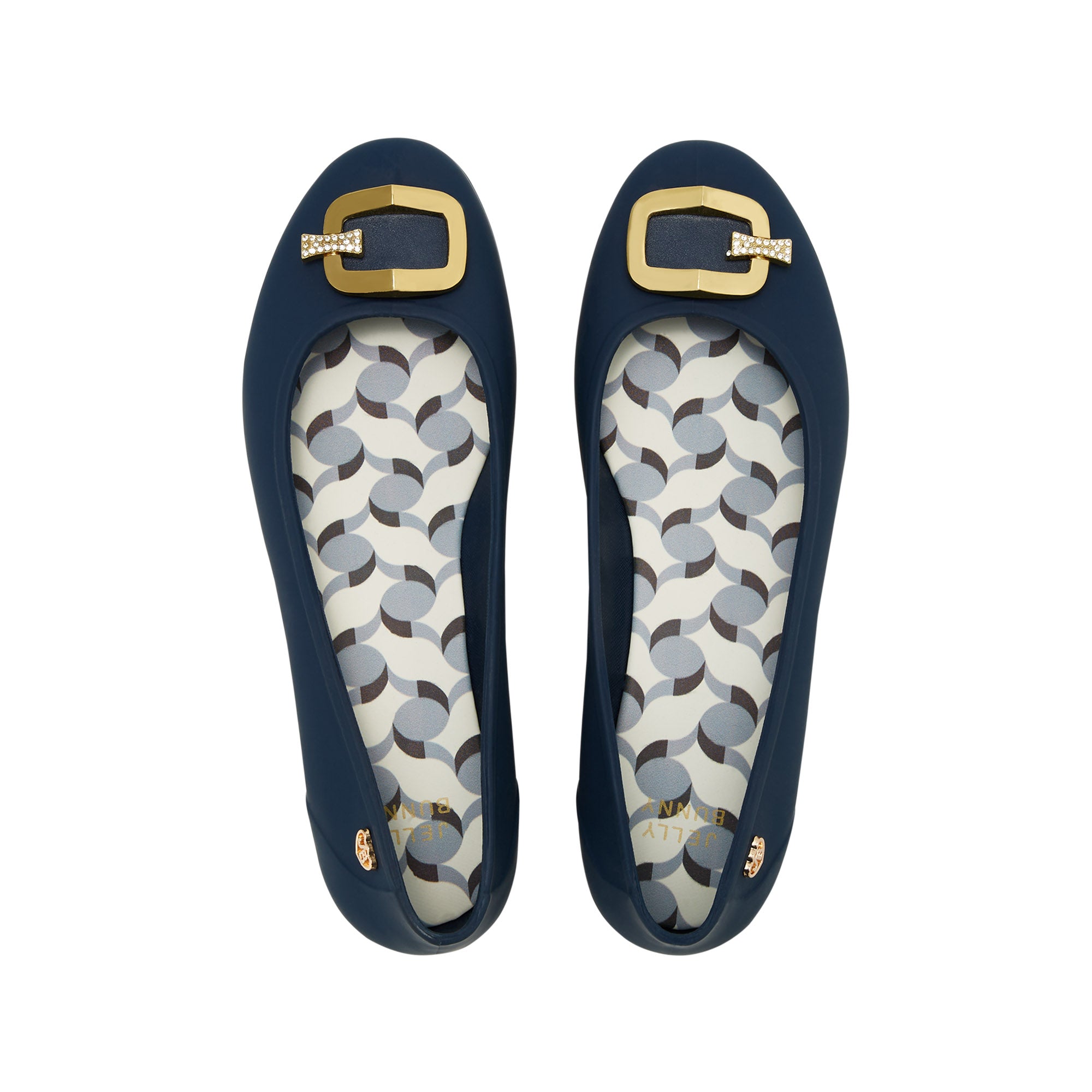 Knox Bluely Ballerina Shoes Navy