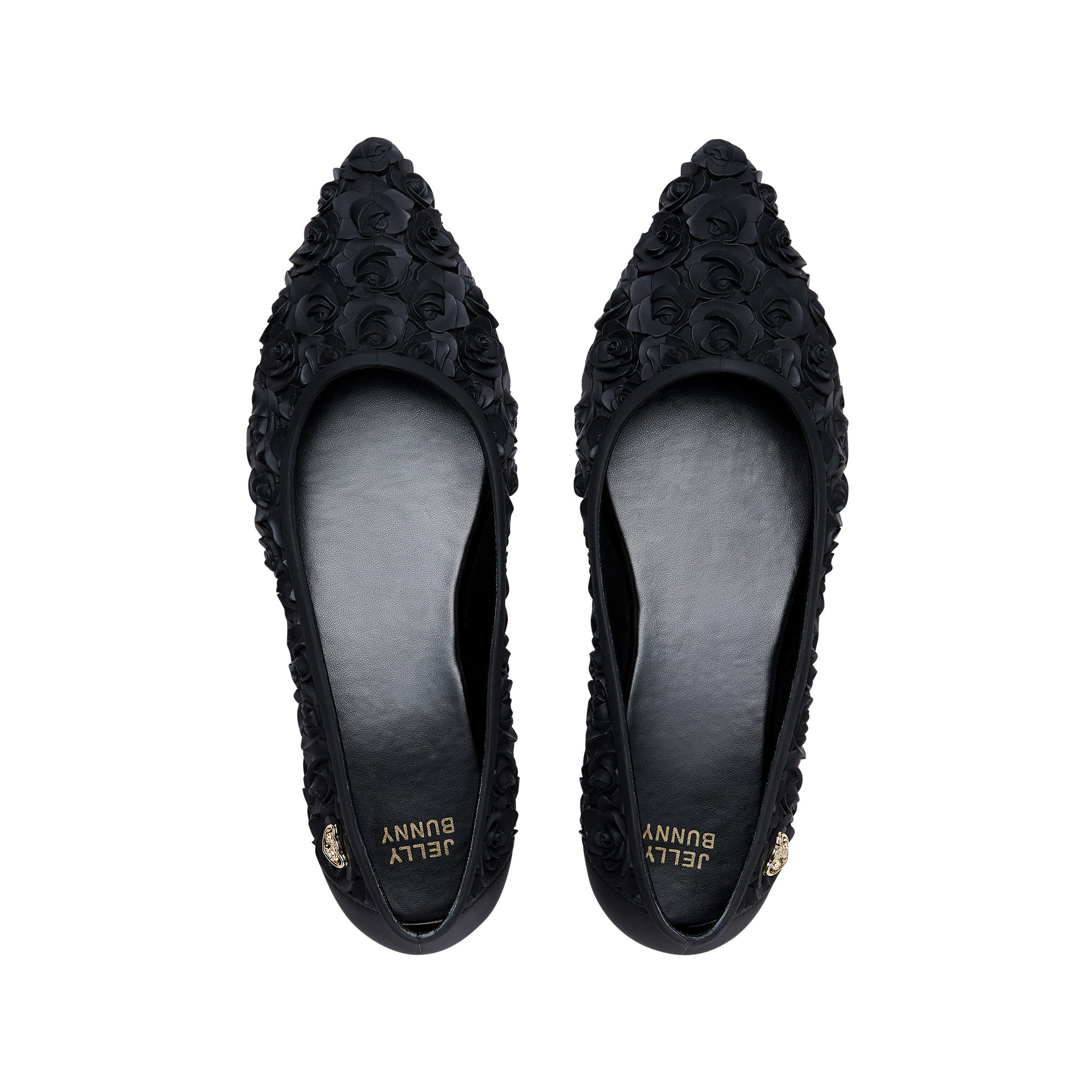 BB Rose Ballerina Shoes Black