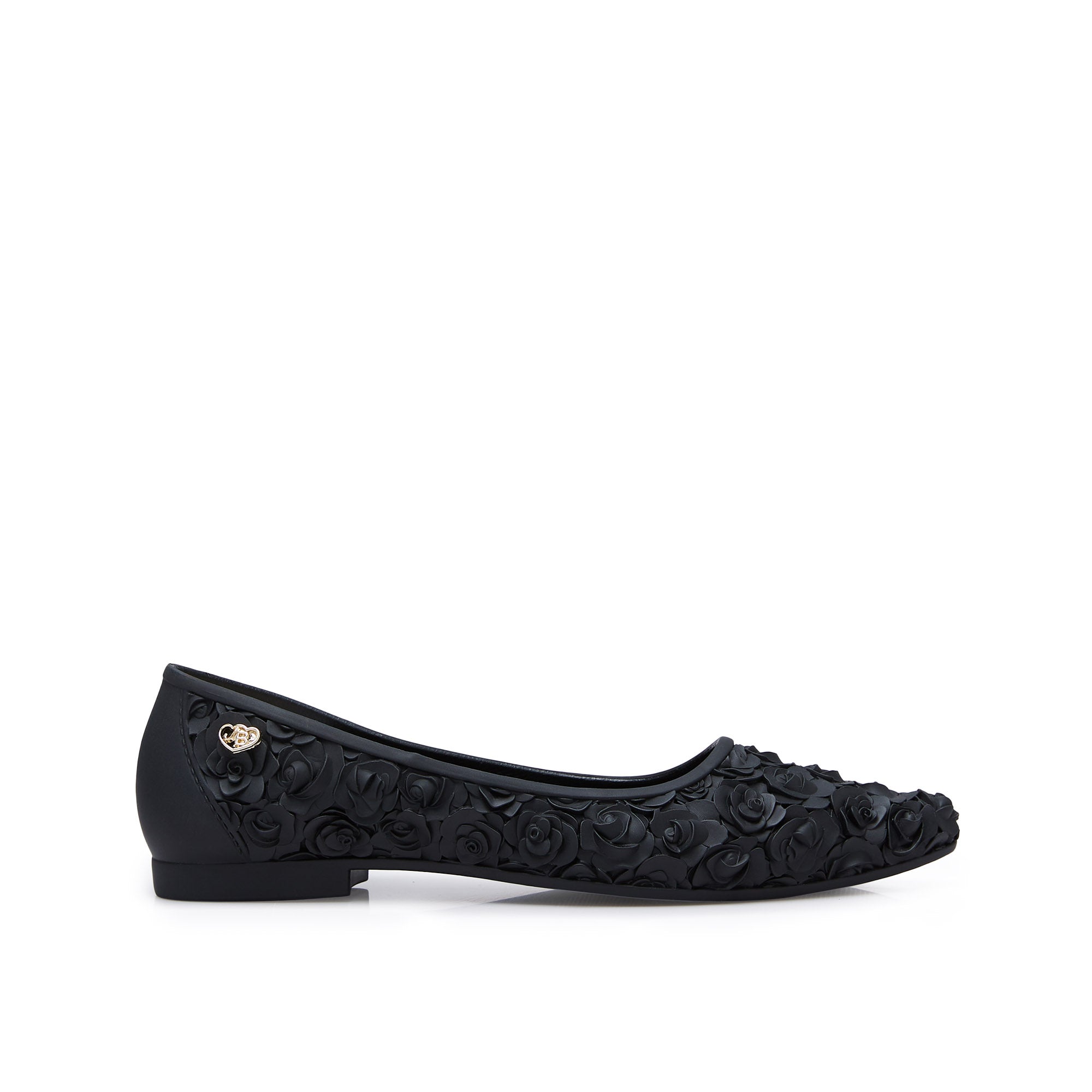 BB Rose Ballerina Shoes Black