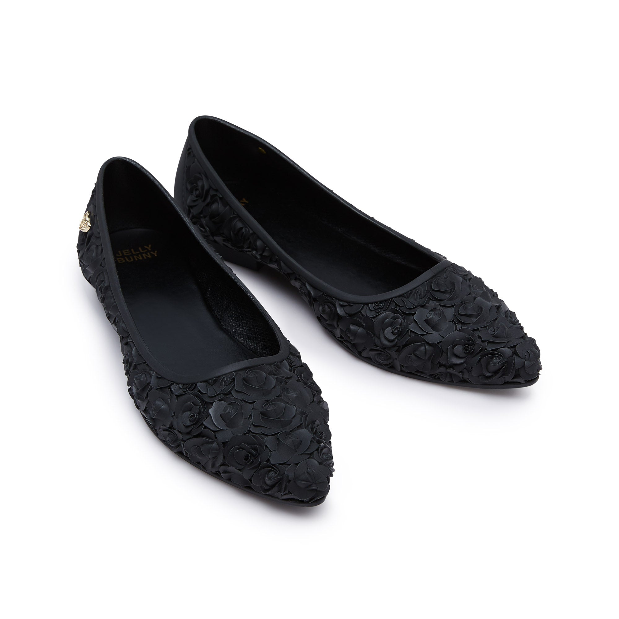 BB Rose Ballerina Shoes Black