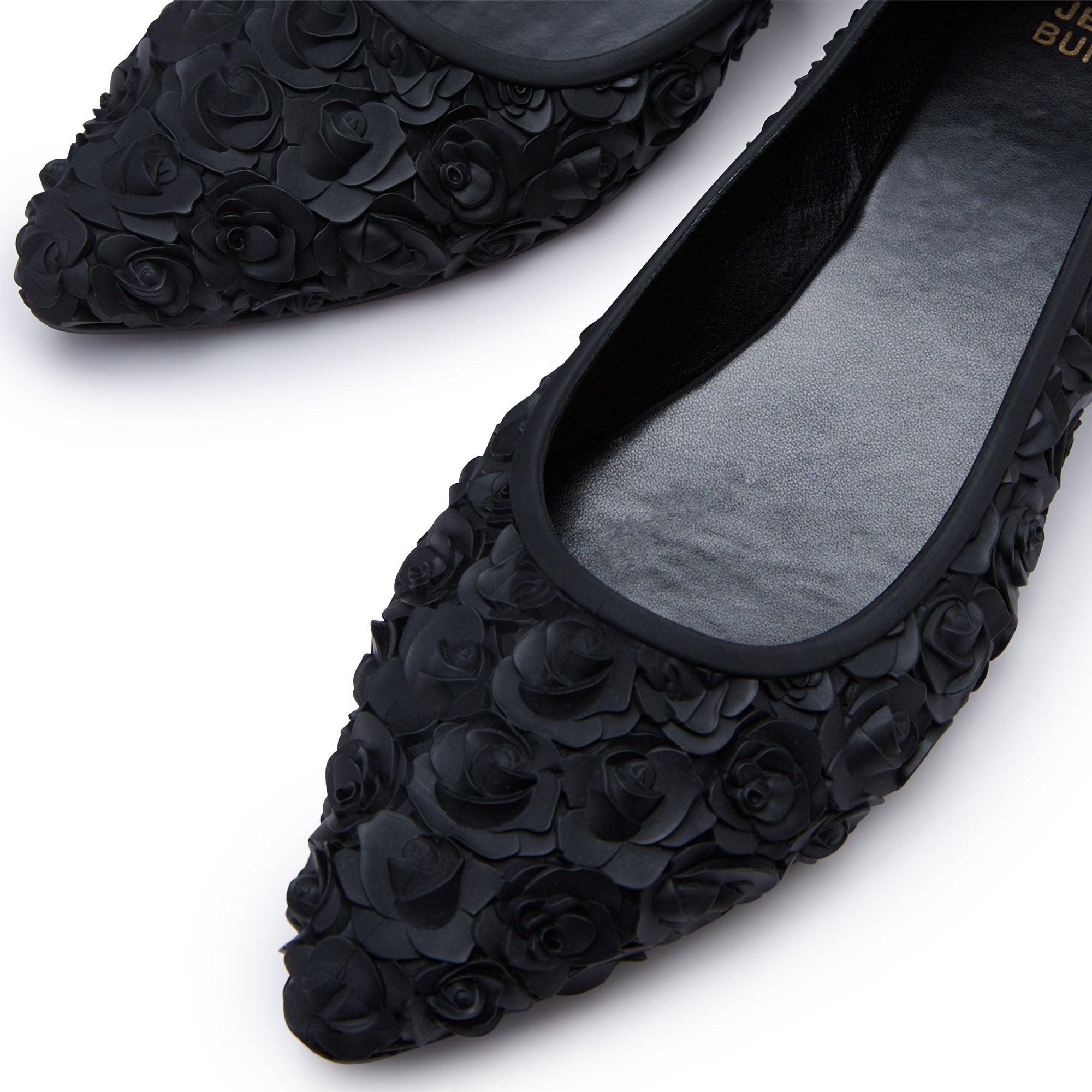 BB Rose Ballerina Shoes Black