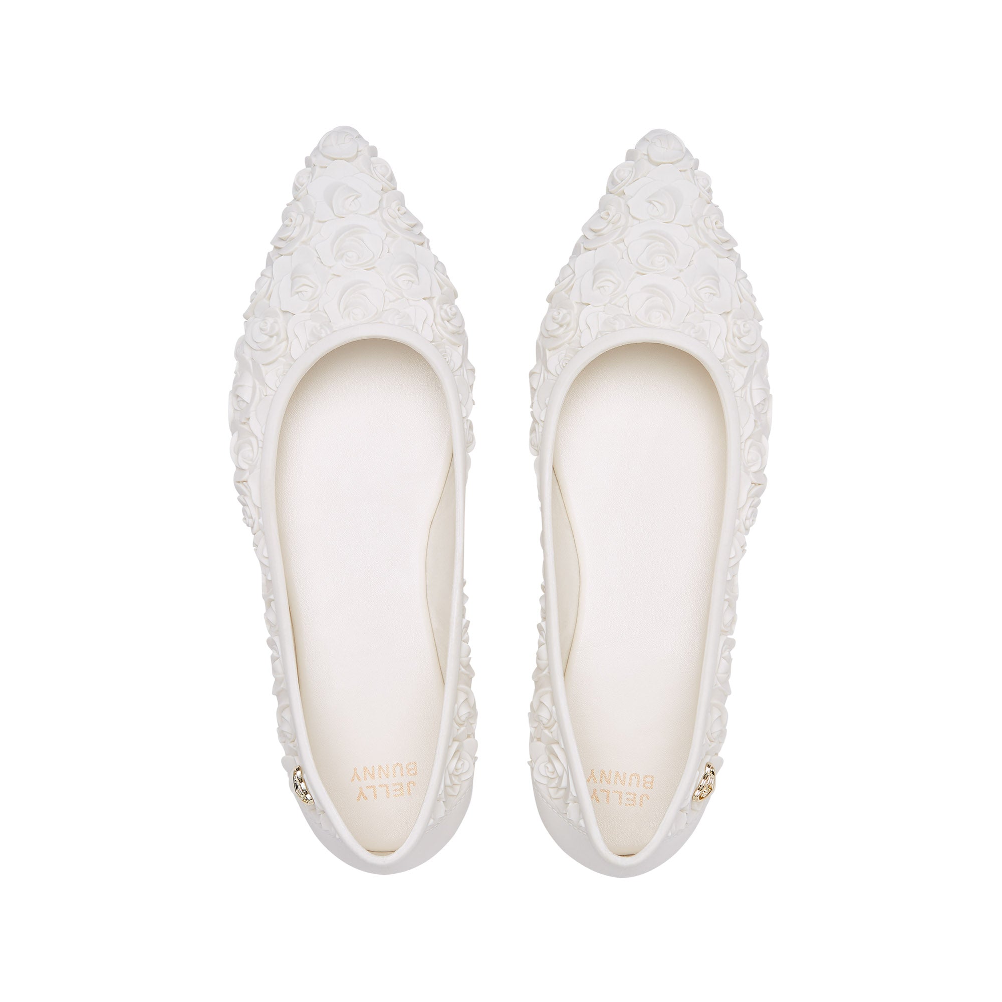 BB Rose Ballerina Shoes White