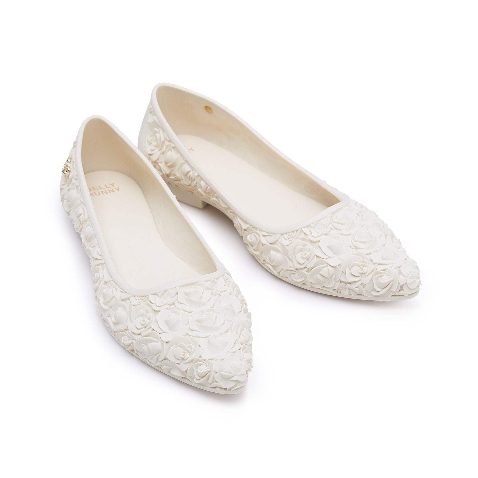 BB Rose Ballerina Shoes White