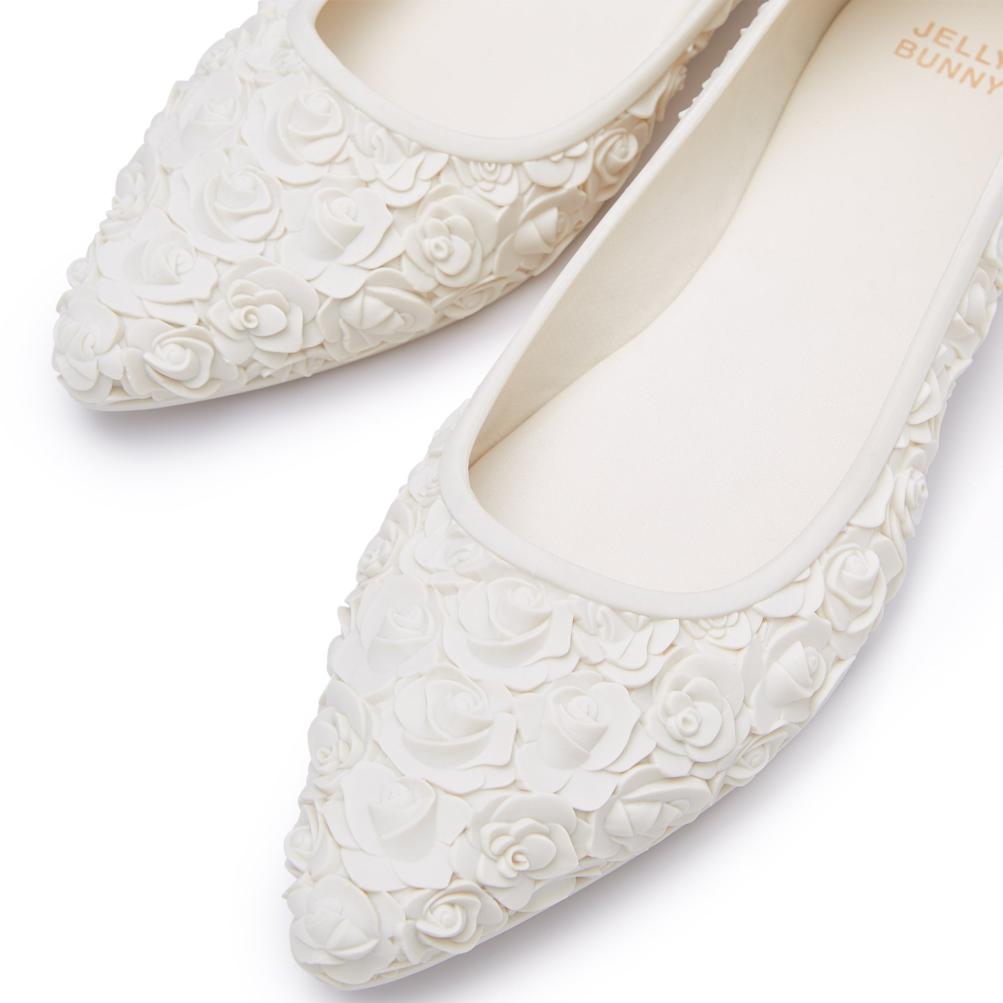 BB Rose Ballerina Shoes White