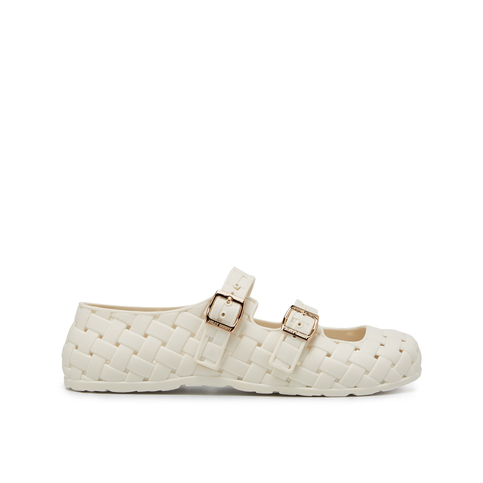 Nevena Flat Mary-Janes Off-White