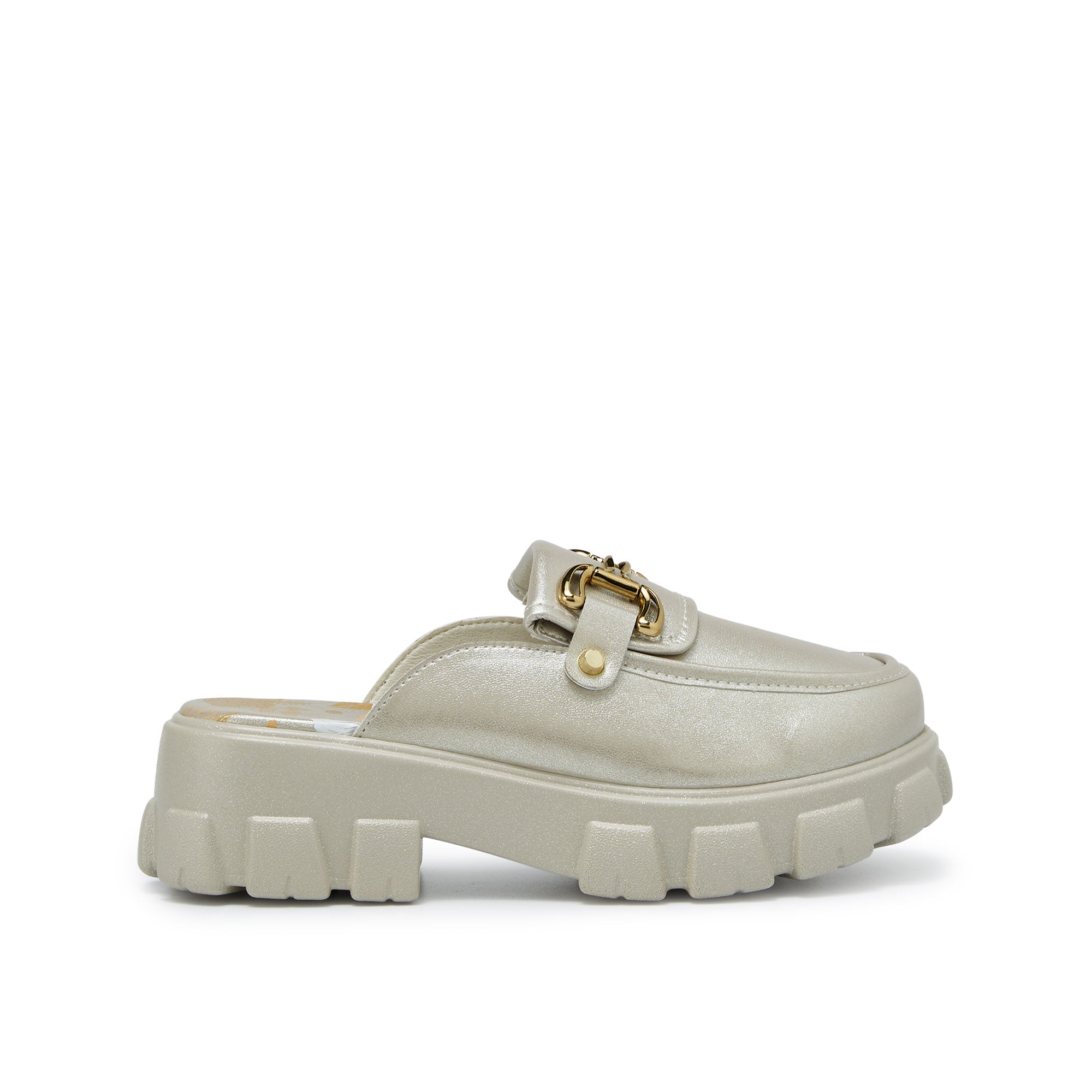 Maggie Dexter Slip-On Sandals Rose Gold