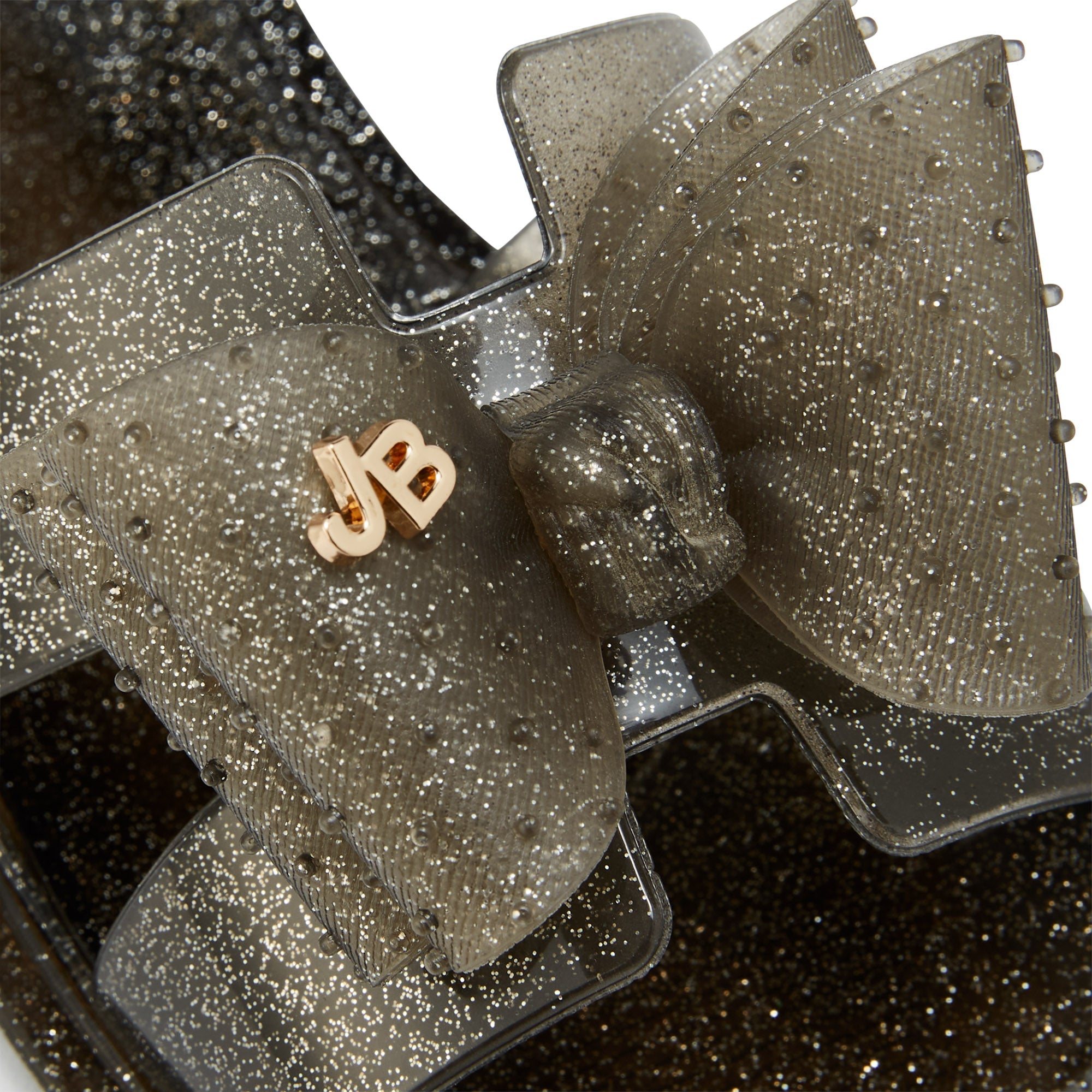 Ahu Rin Sandals Glitter Black