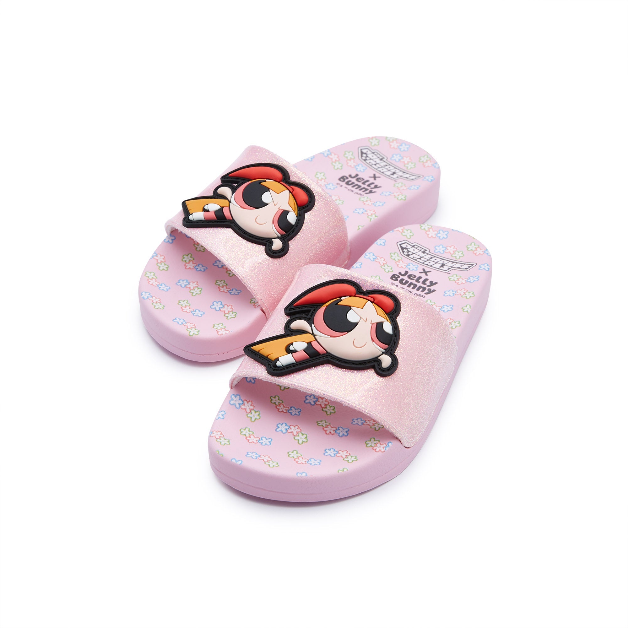 Mini Slide Blossom Sandals For Mini Girls