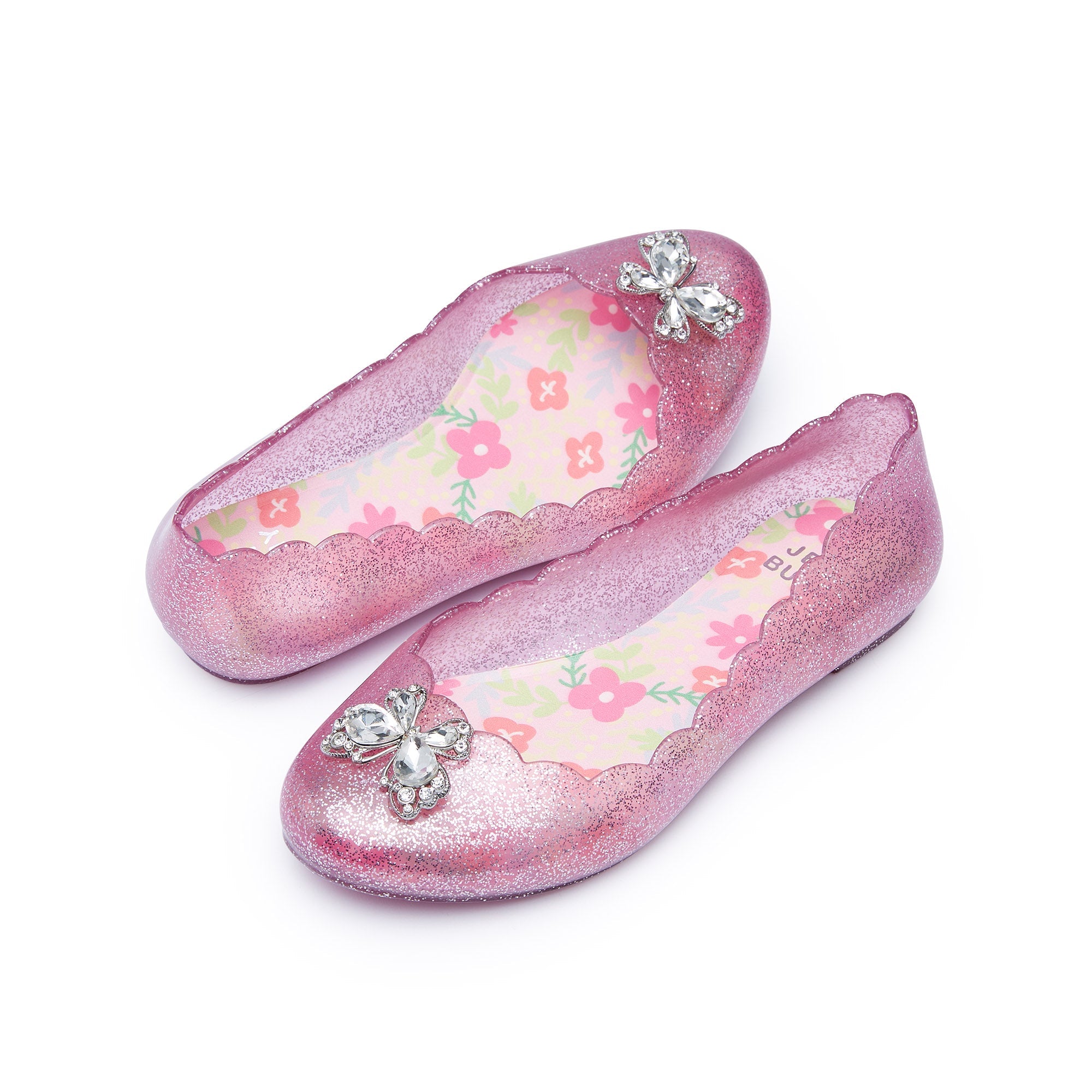 Mini Sophie Coral Ballerinas For Mini Girls