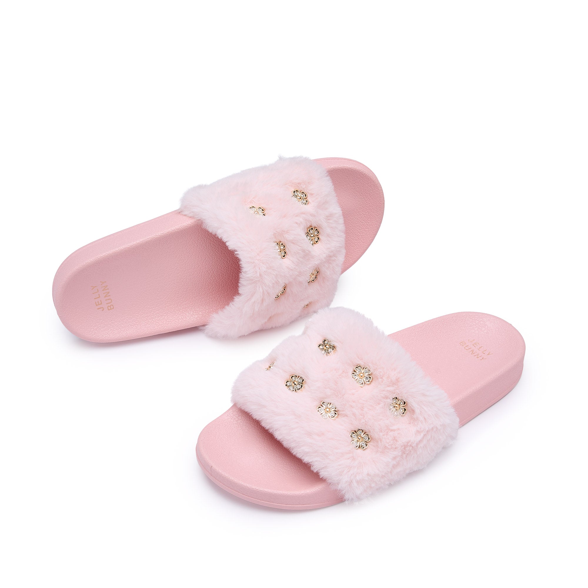 Slide Fur Selin Sandals