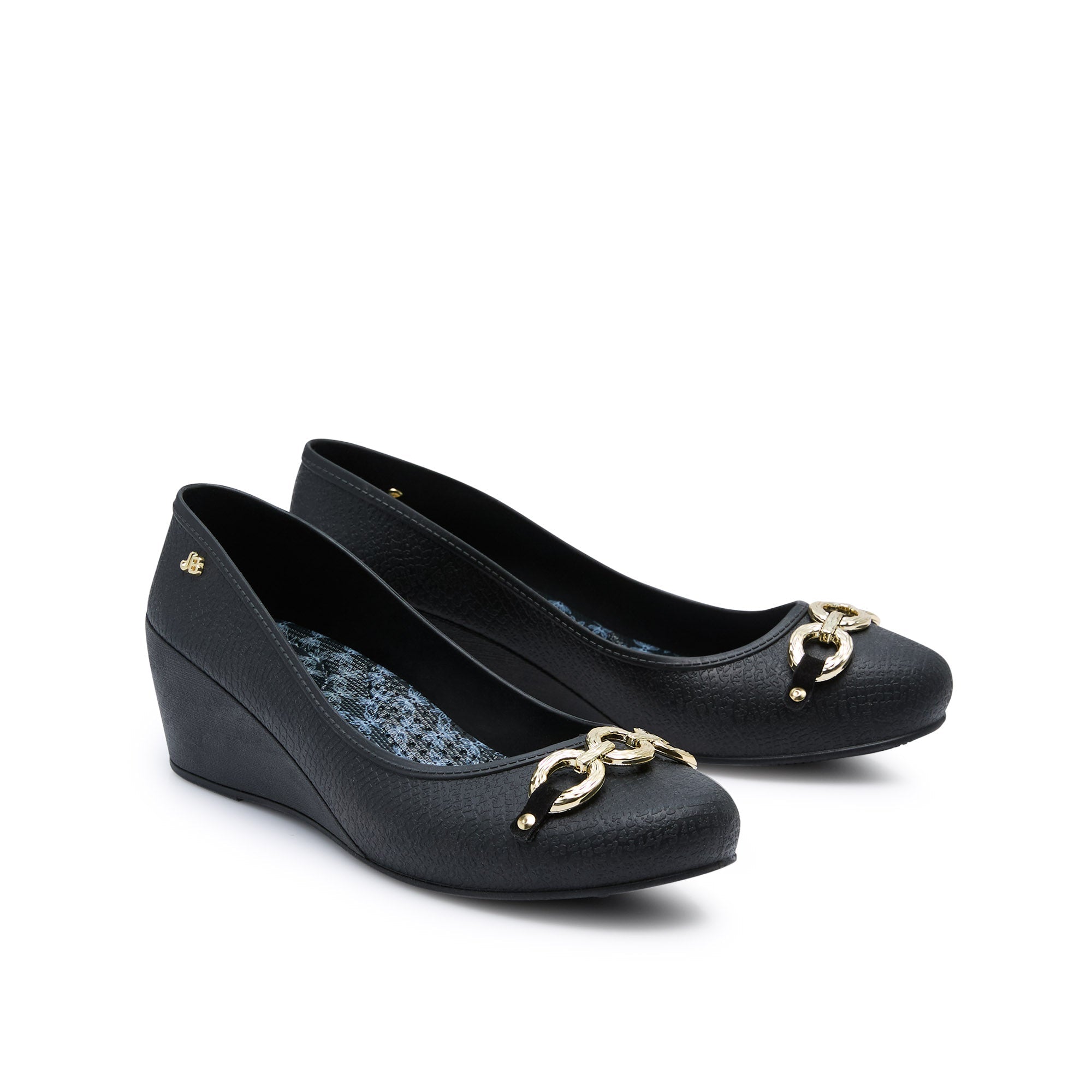 Caren1505 Angel Wedge Ballerinas