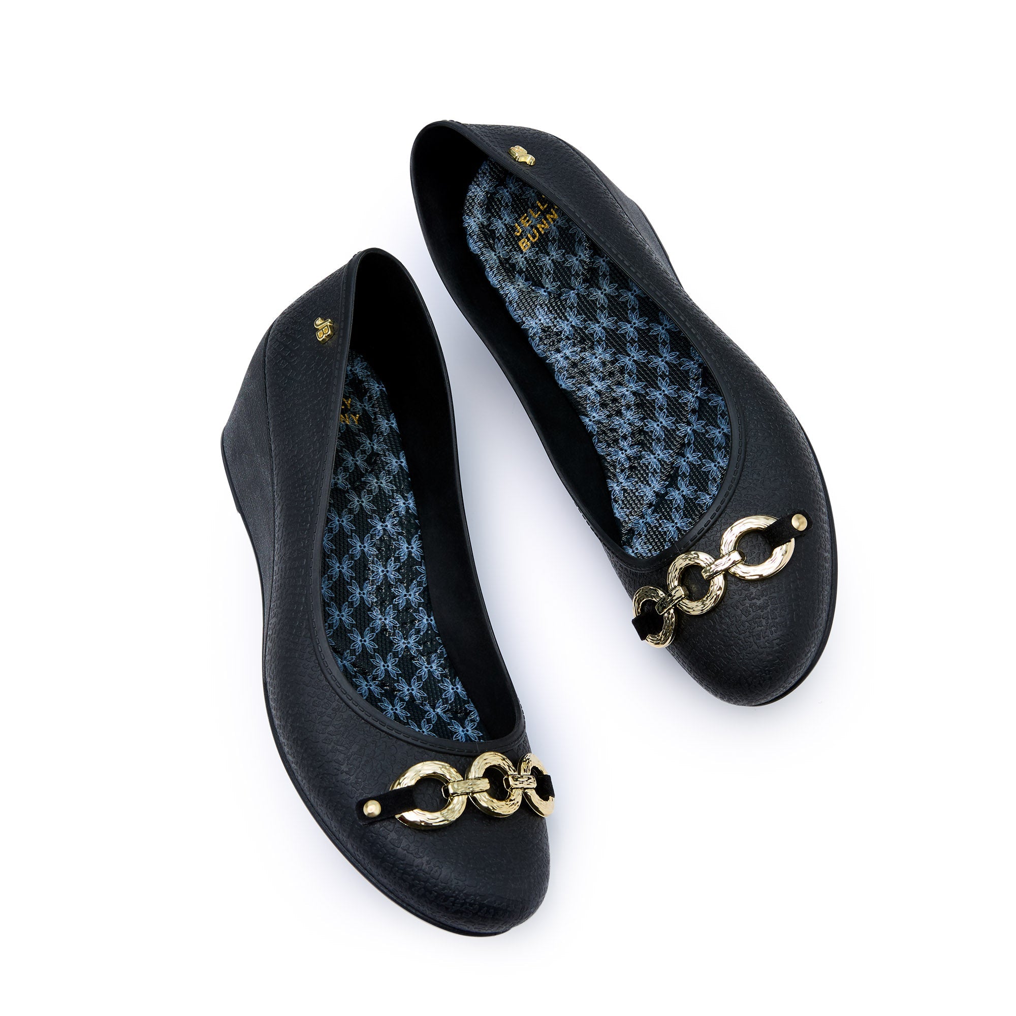 Caren1505 Angel Wedge Ballerinas