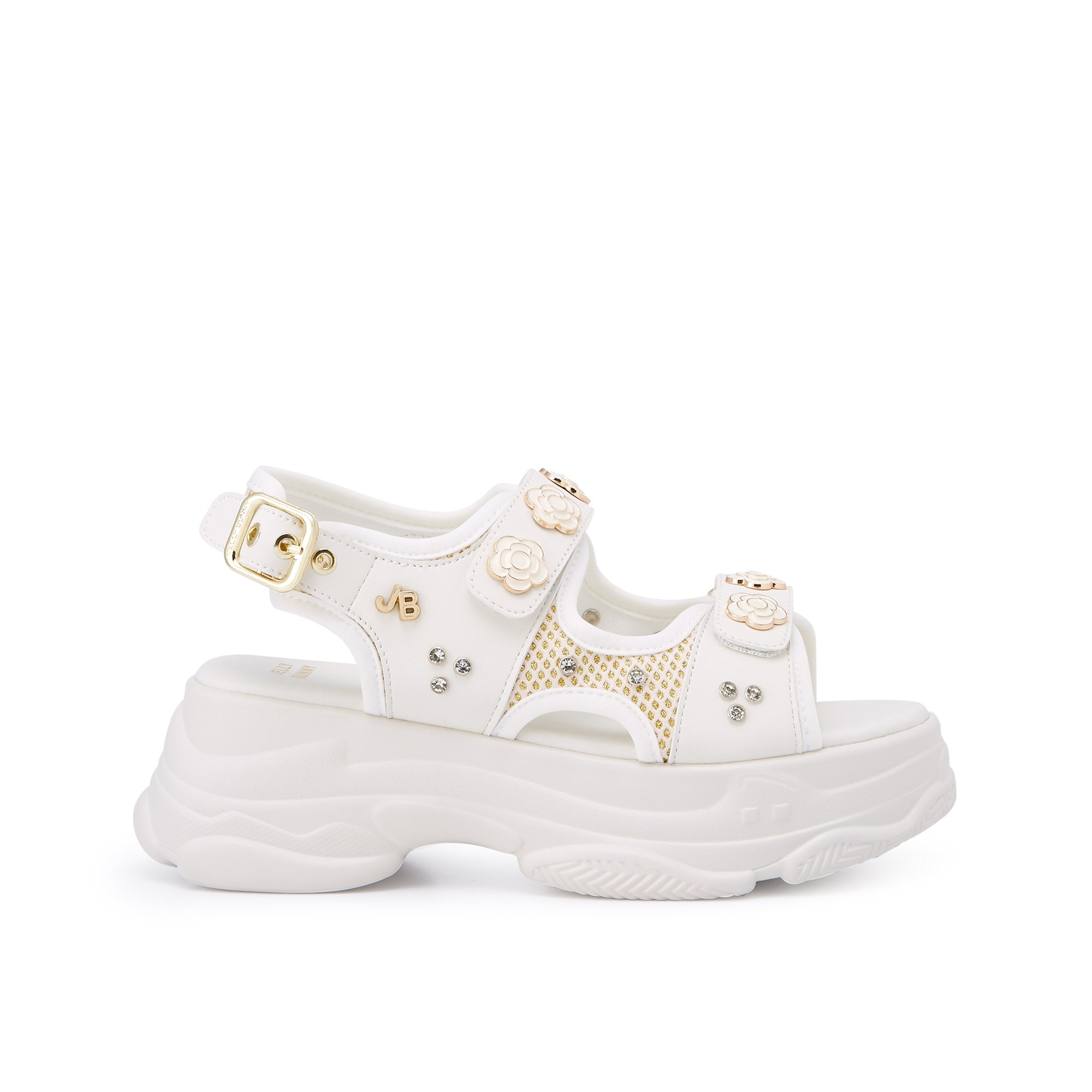 Picotee Jocasta Platform Sandals White