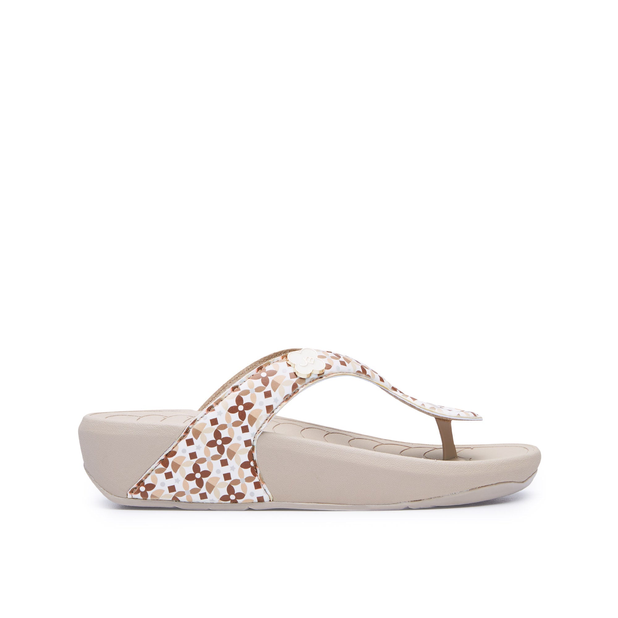 Bunny Twist Coral Flip Flops