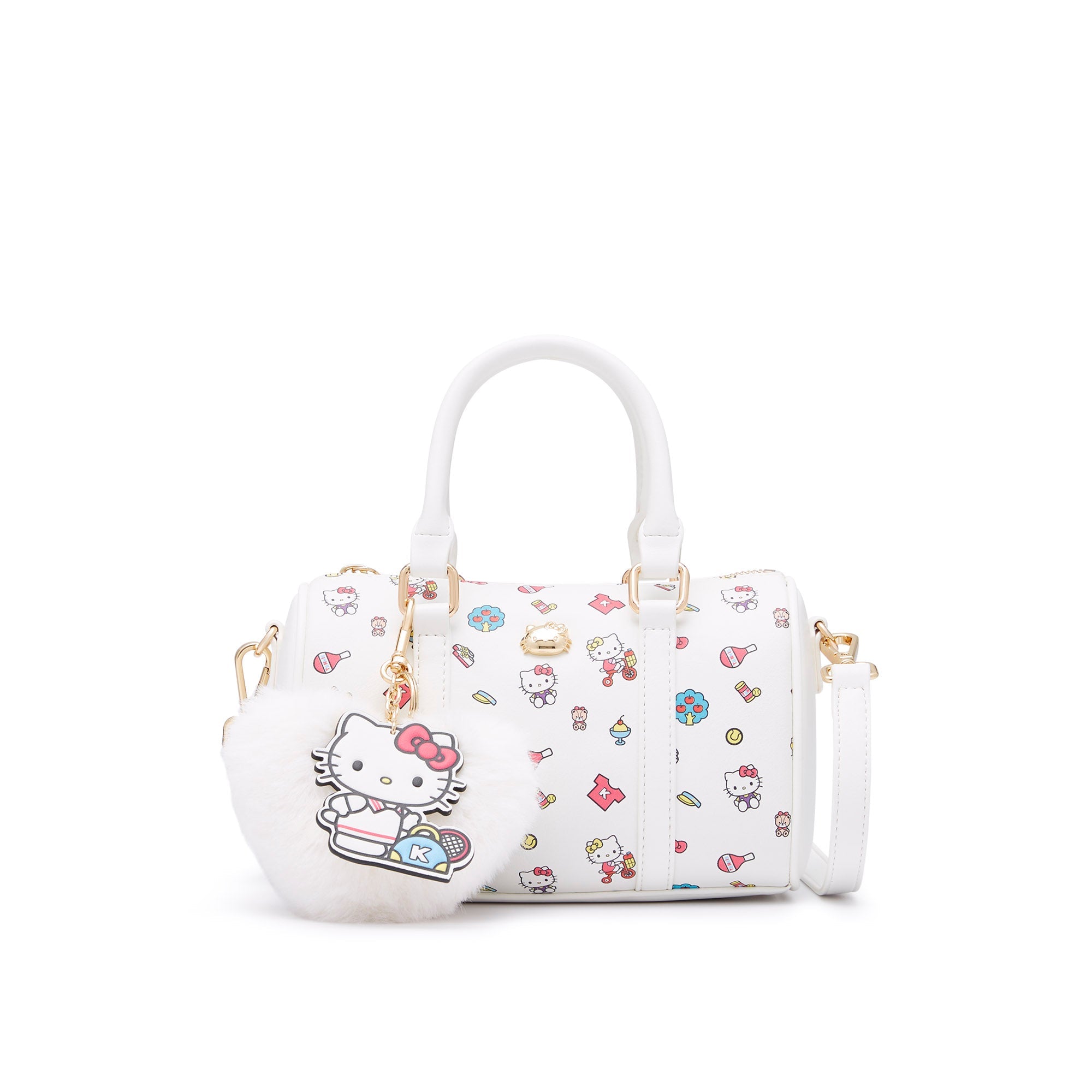 Dori Boston Bag White