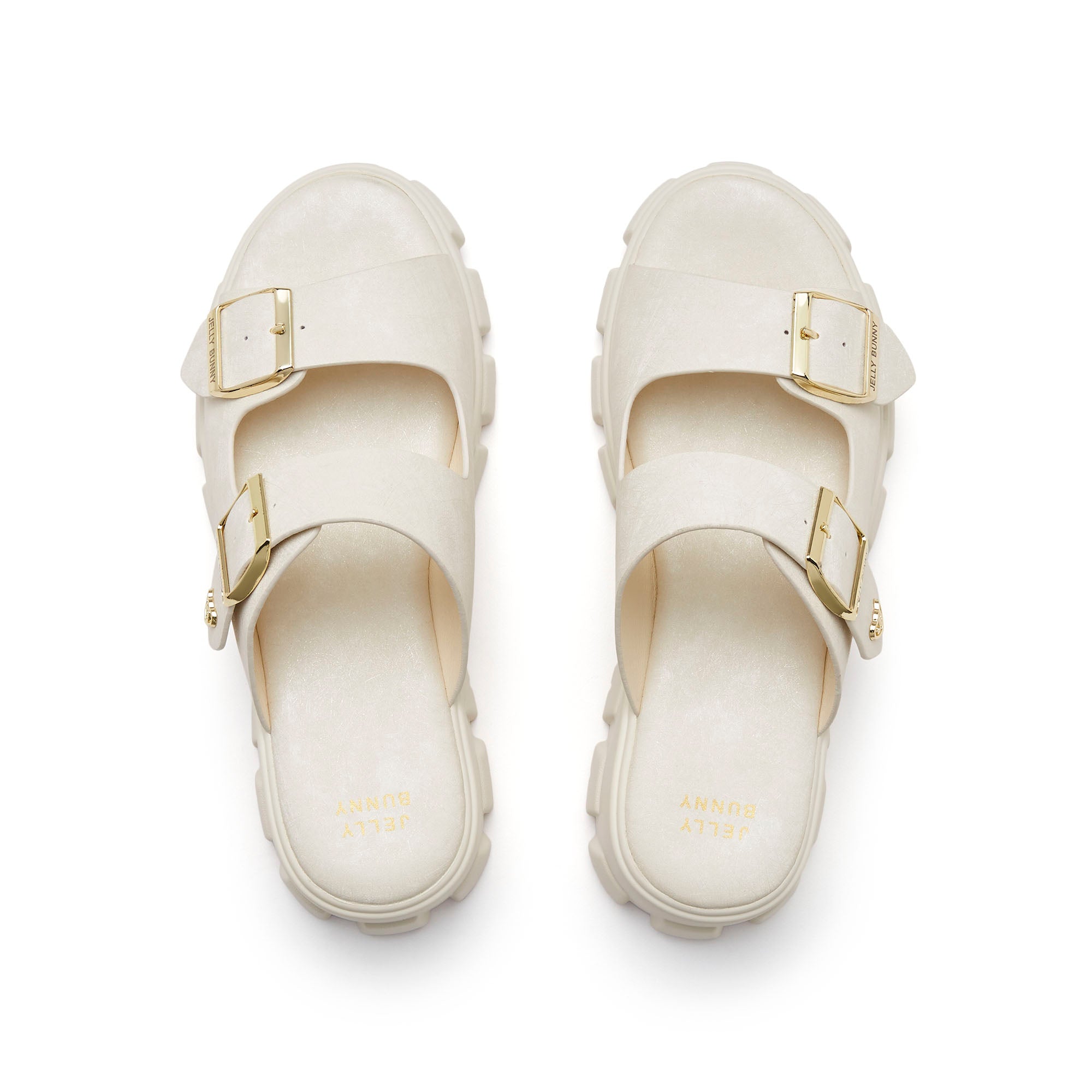 Maggie Leni Platform Sandals Ivory