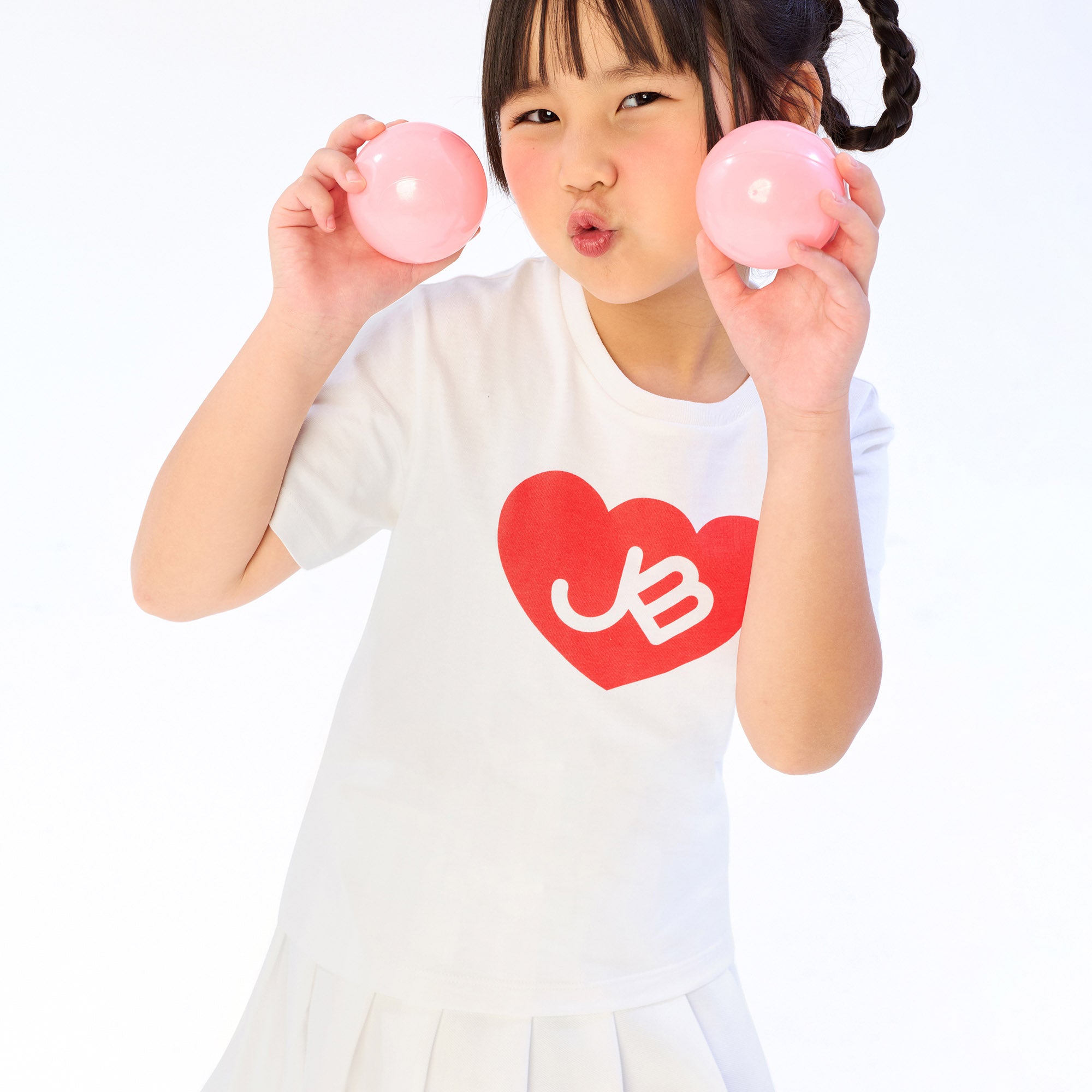 JB Heart T-Shirt For Girl
