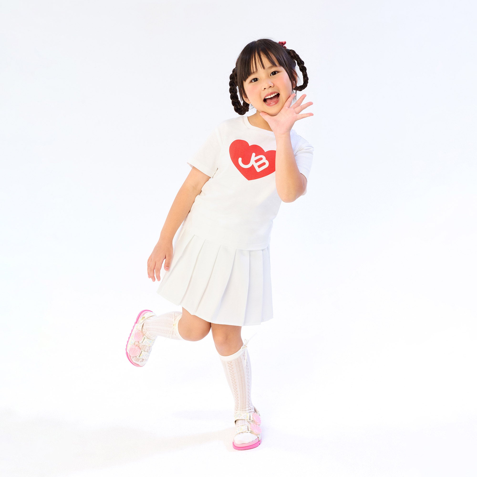 JB Heart T-Shirt For Girl