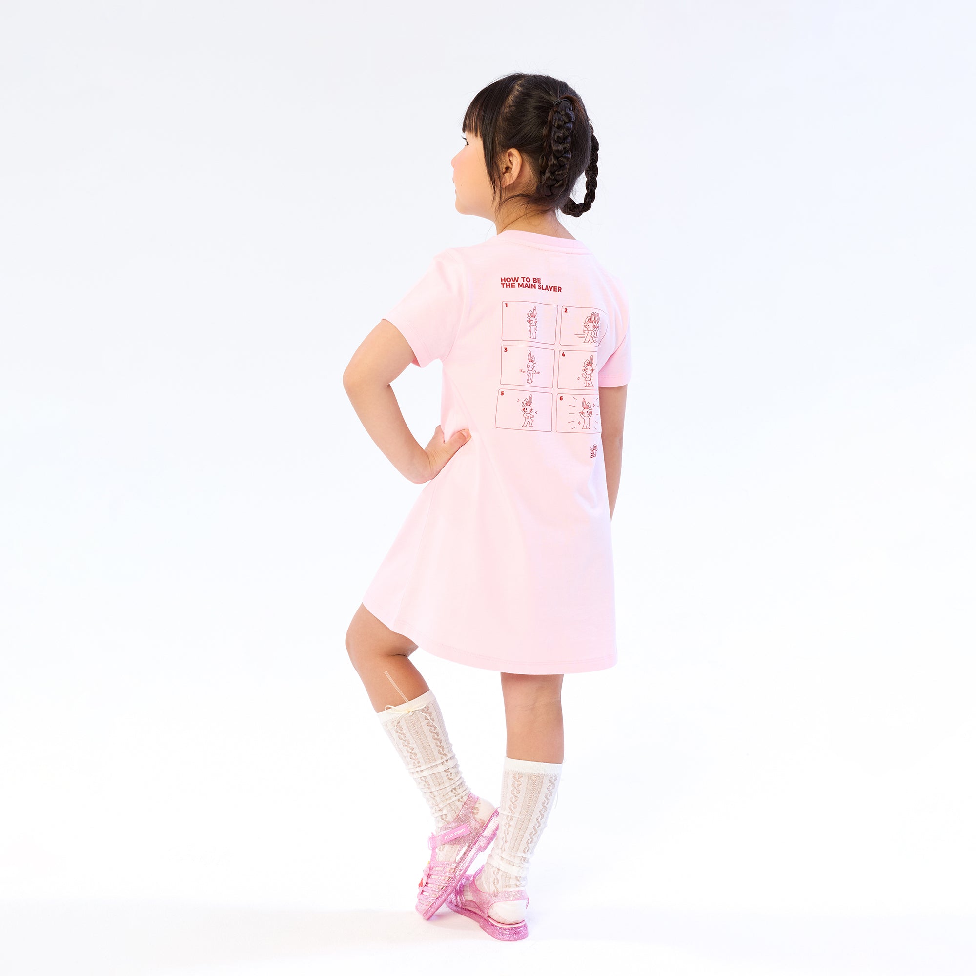 Graphic Jeremy Mini Dress For Mini Girl
