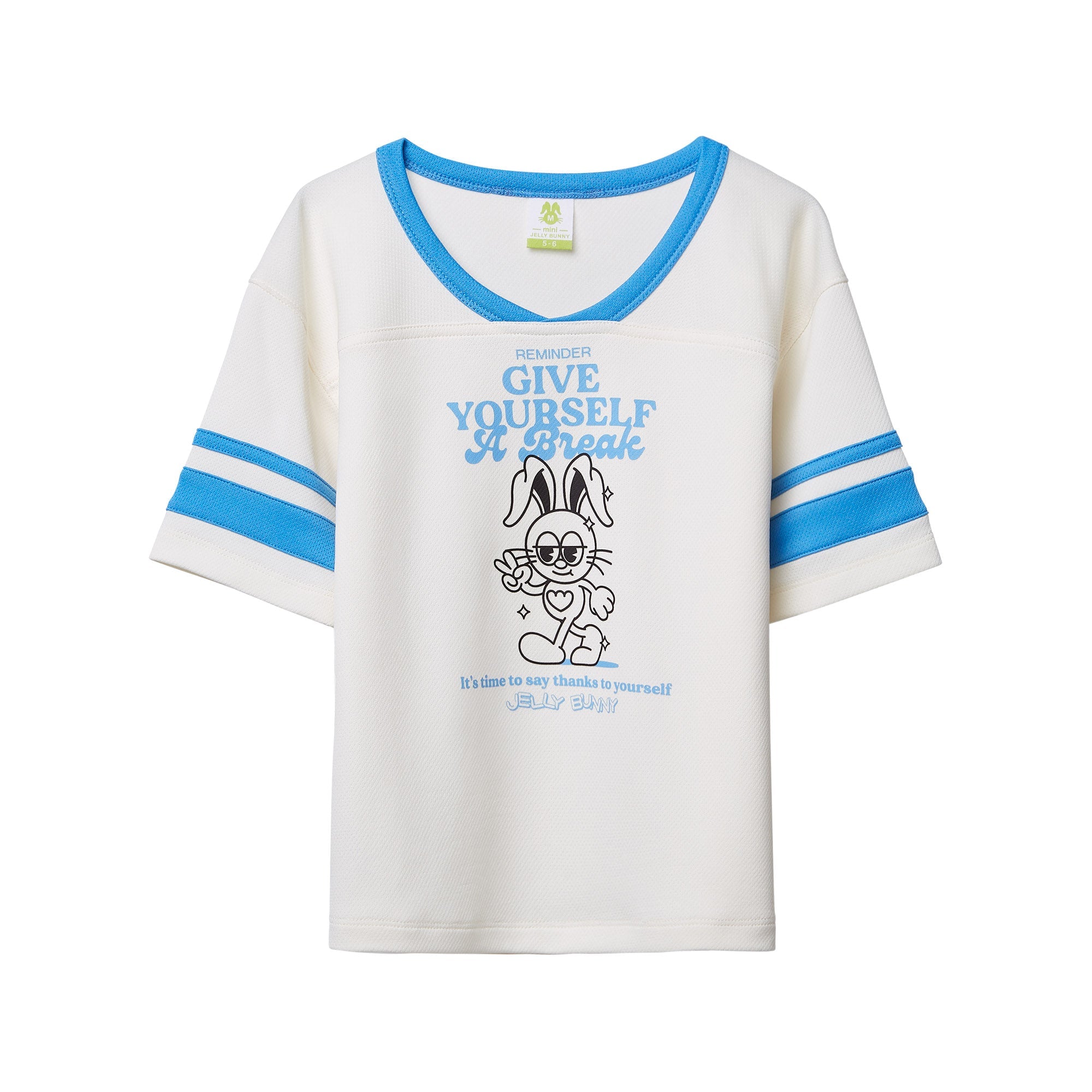 Football Jeremy Short Sleeve Top For Mini Girl
