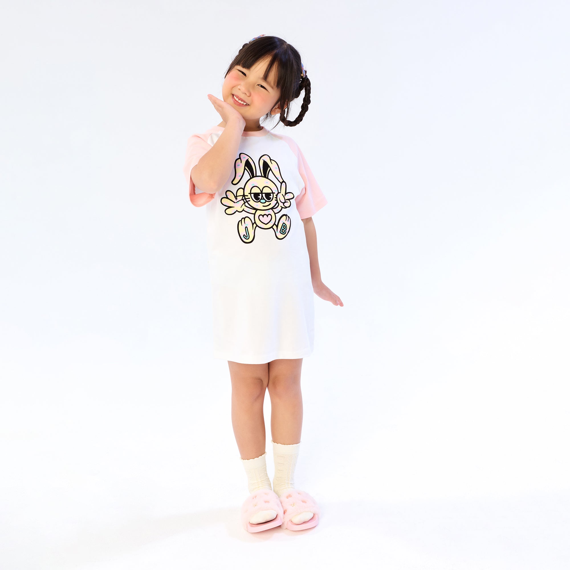 Jerme Graphic Mini Dress For Mini Girls