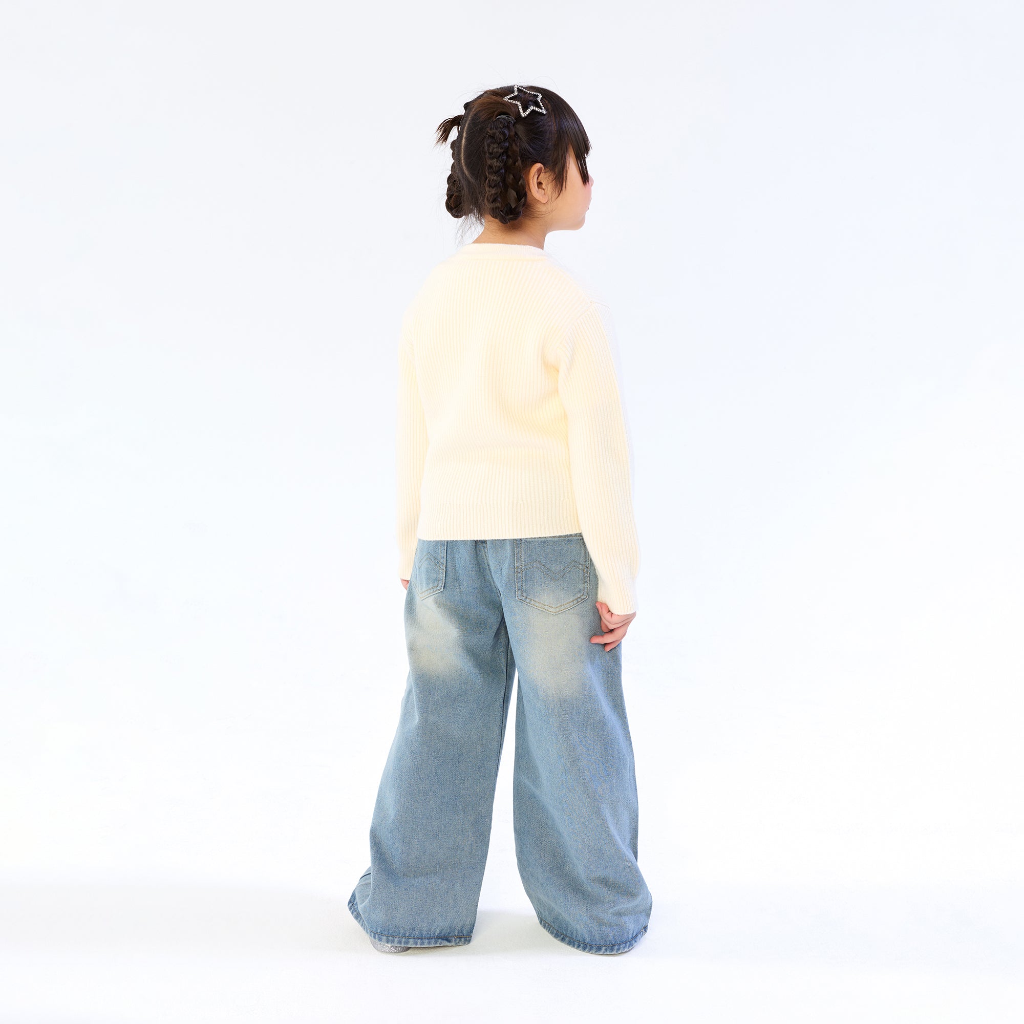 Jeremy With Patch Cardigan For Mini Girls