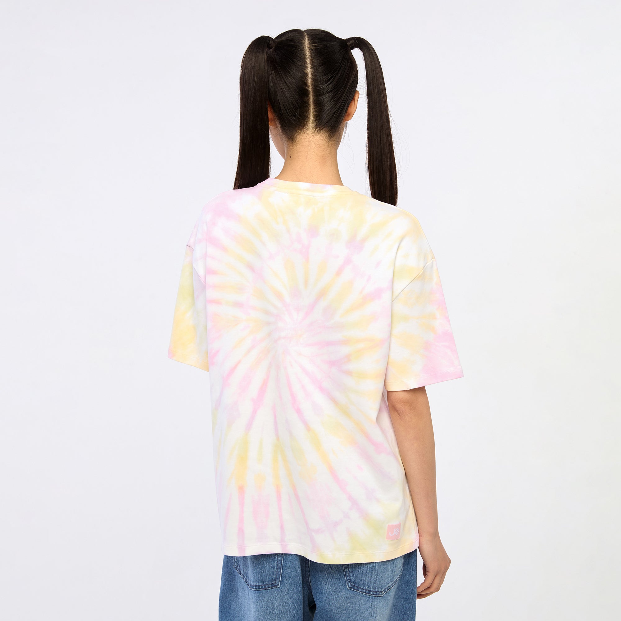 Powerpuff Girls Tie-Dye Crop T-Shirt