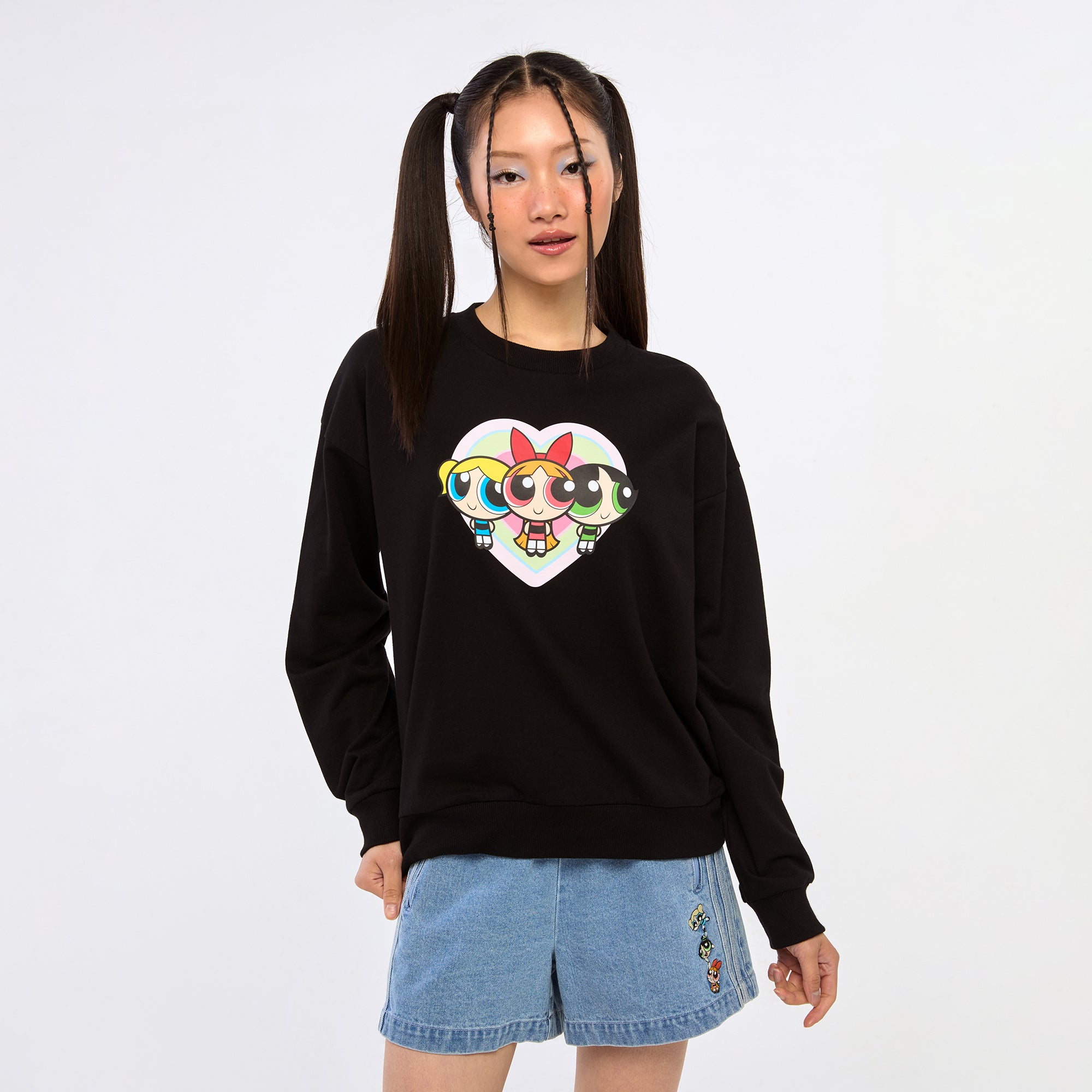 Powerpuff Girl Long Sleeve Pullover