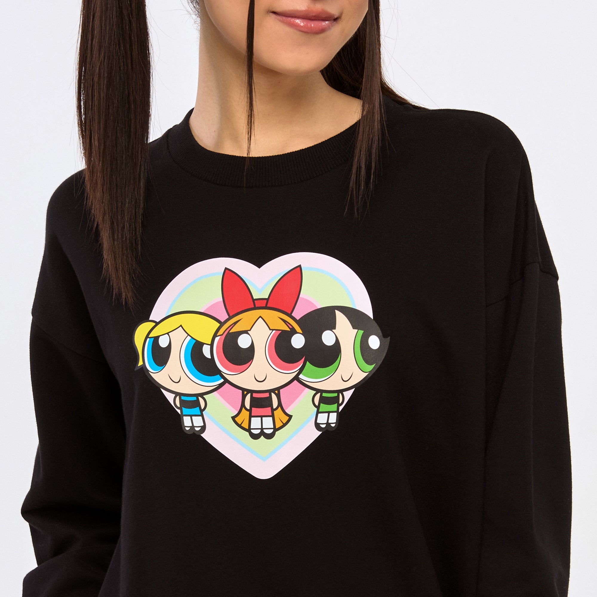 Powerpuff Girl Long Sleeve Pullover