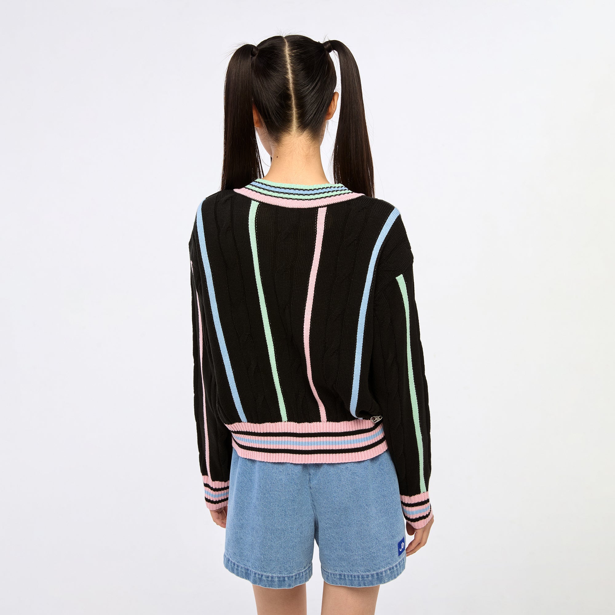 Powerpuff Girl Knitted Pullover