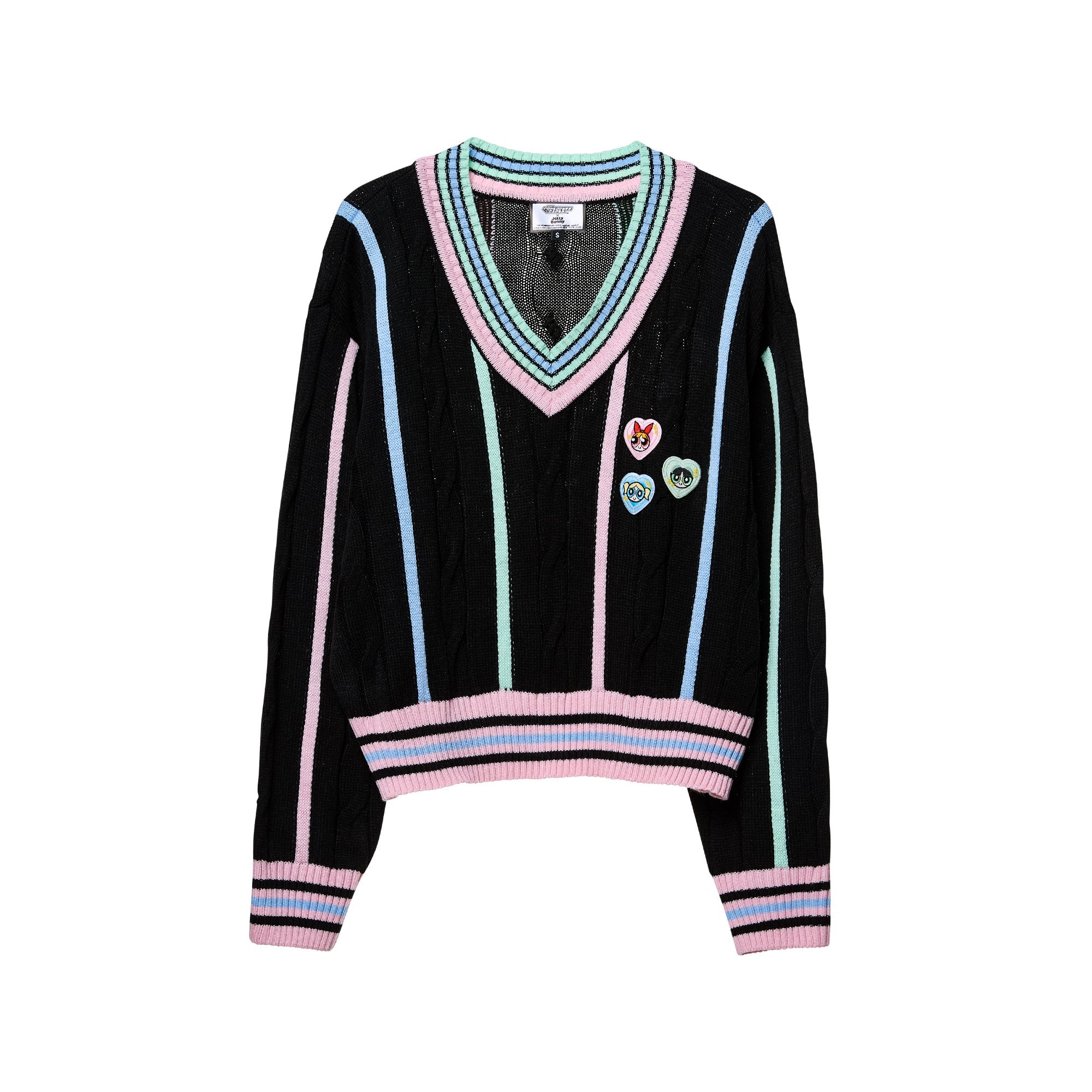 Powerpuff Girl Knitted Pullover