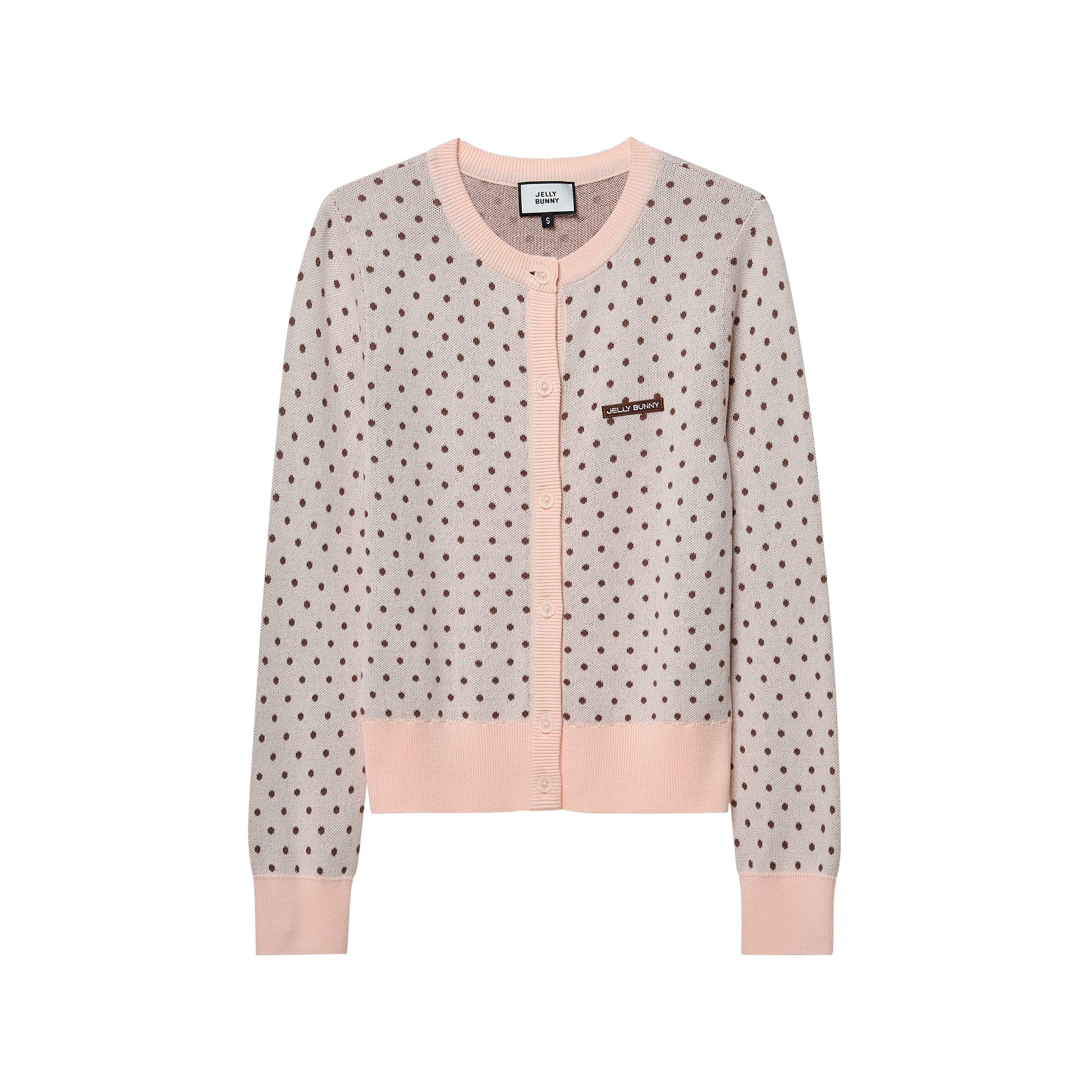 Polkadot Long Sleeve Cardigan