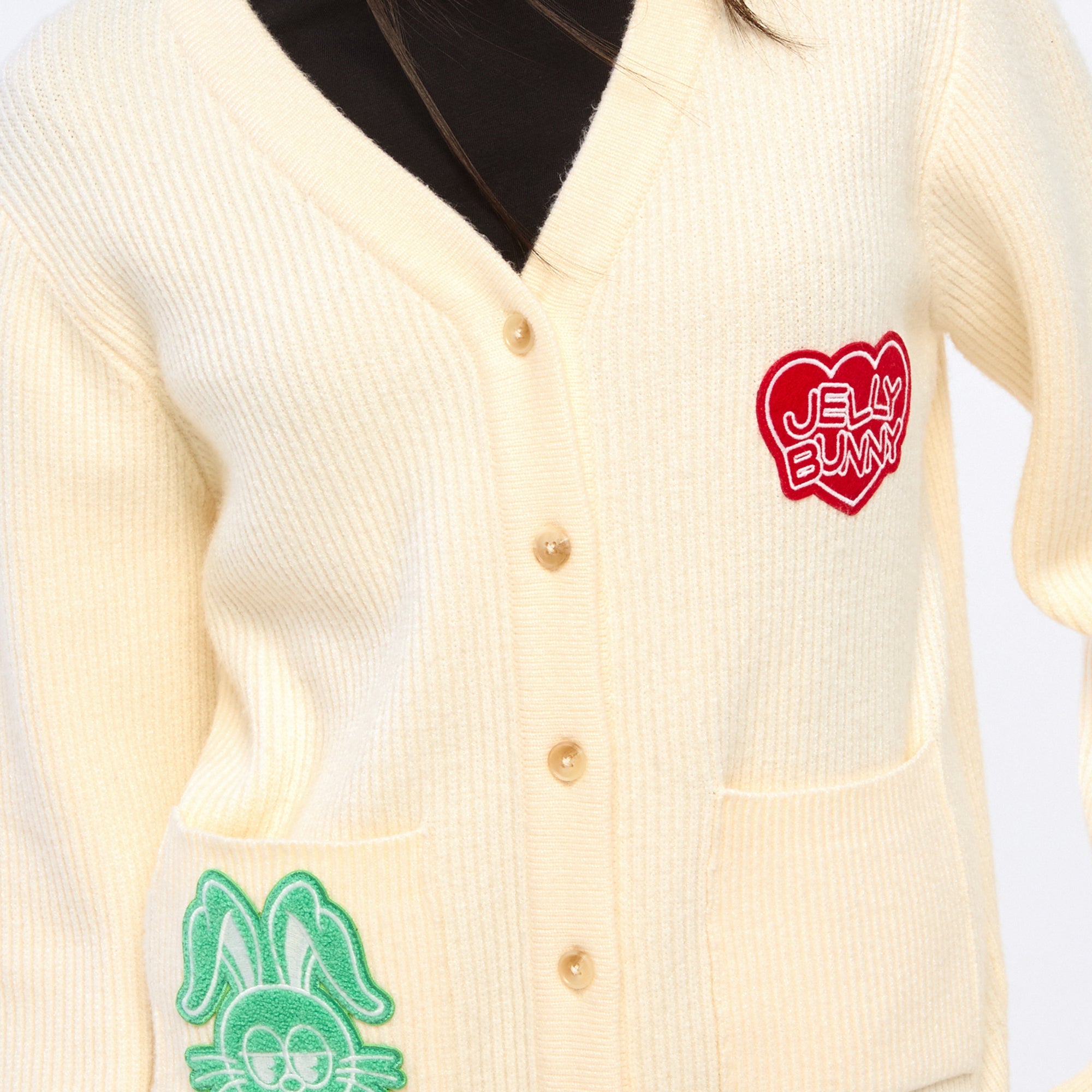 Jeremy With Patch Cardigan