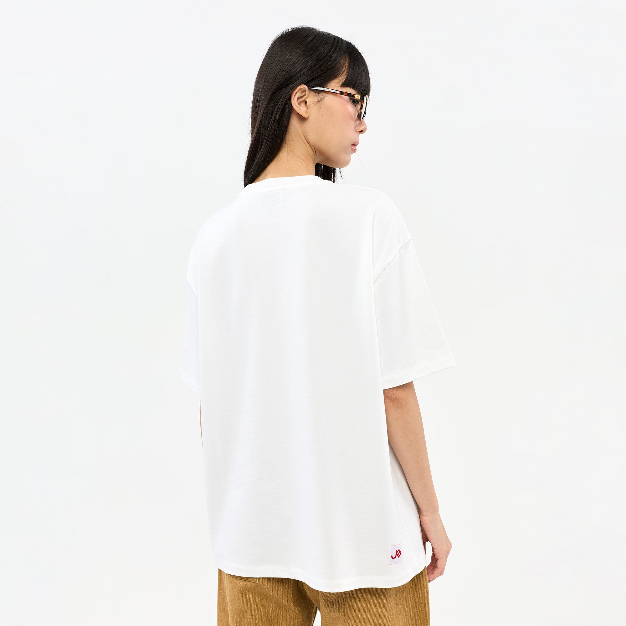 Hello Kitty Twin Graphic Printed T-Shirt White