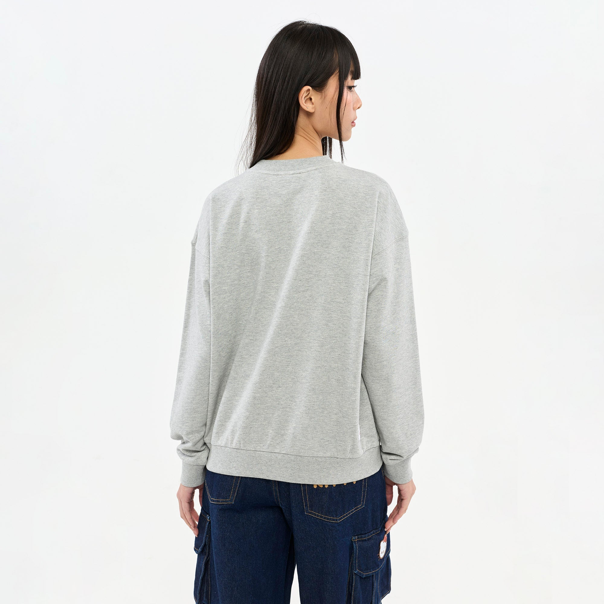 Hello Kitty Graphic Pullover Grey