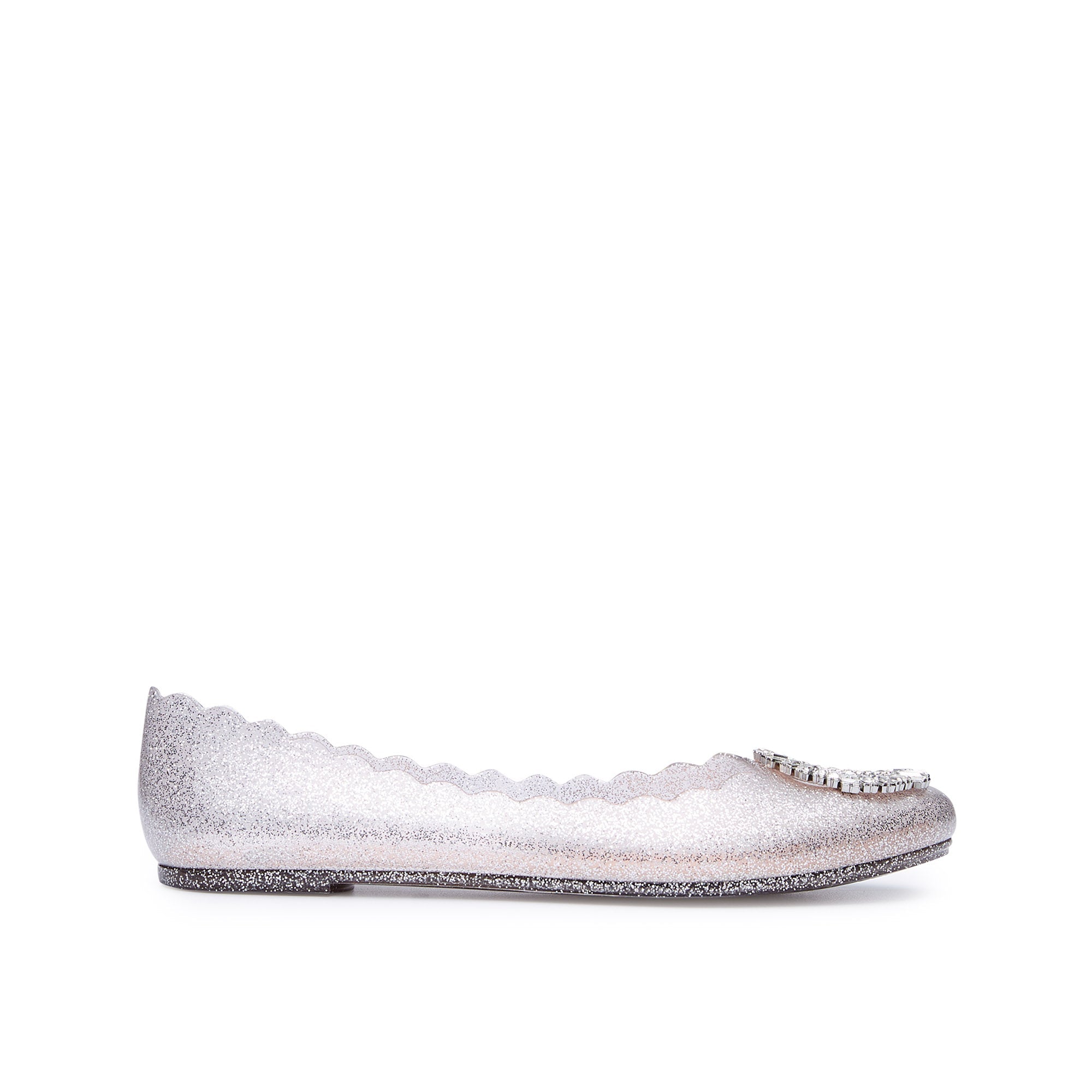 Sophie Alix Flat Ballerinas Silver