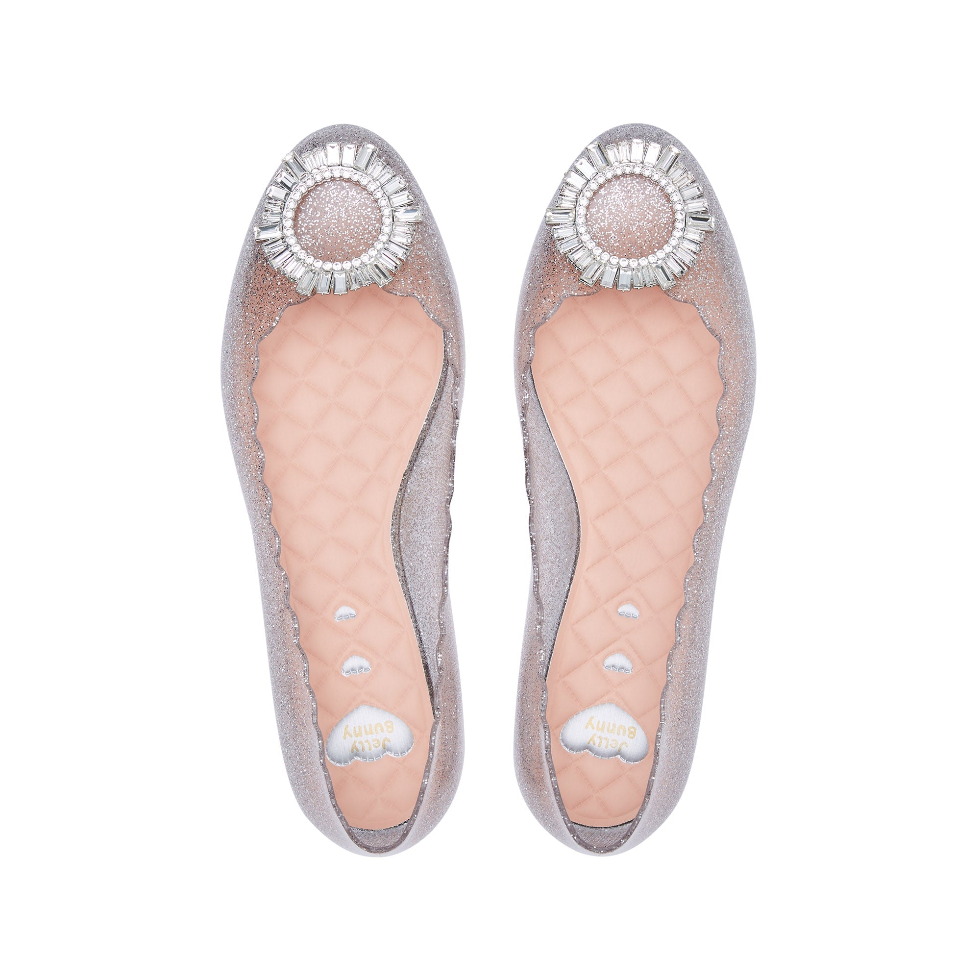 Sophie Alix Flat Ballerinas Silver