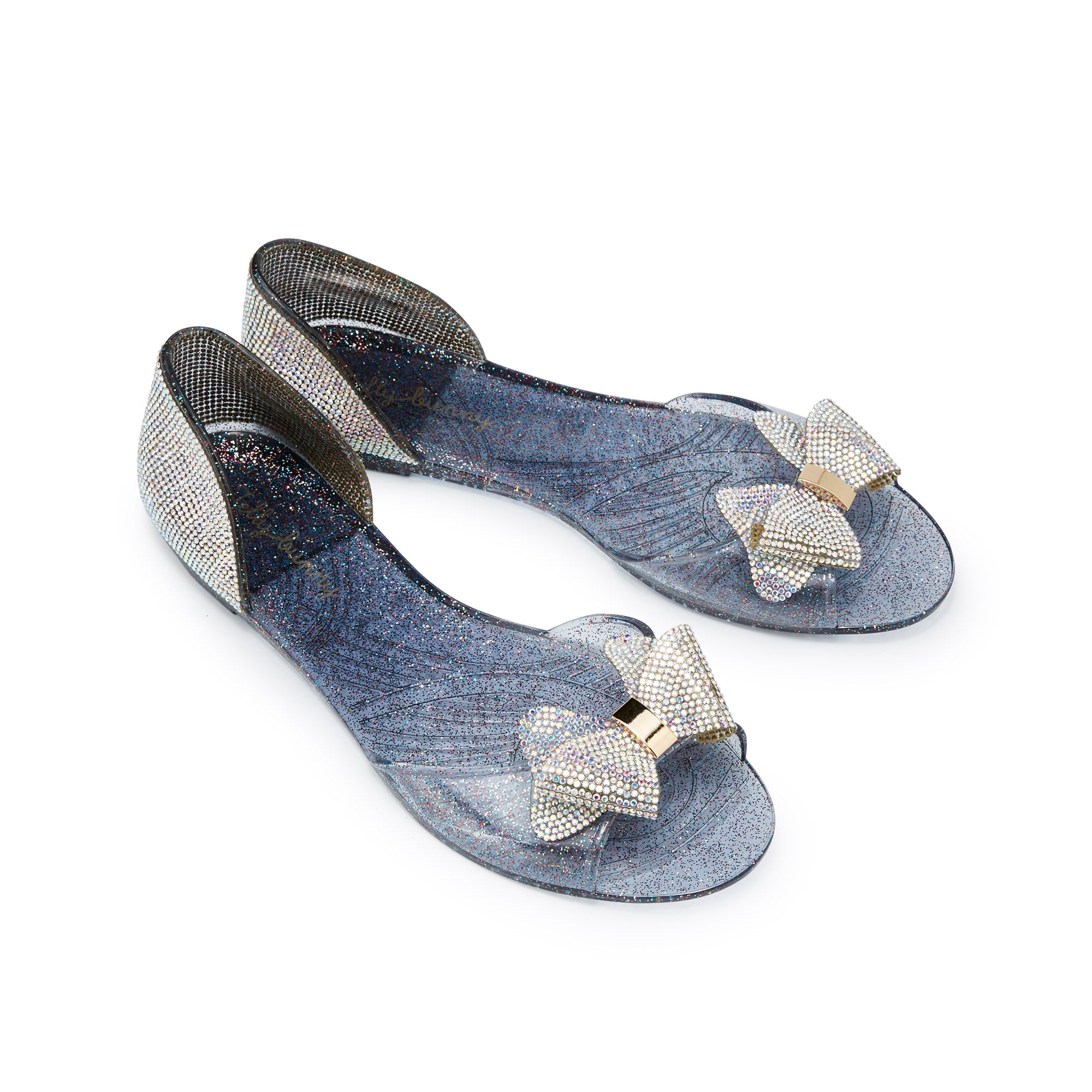 Madina Flat Sandals Glitter Multi