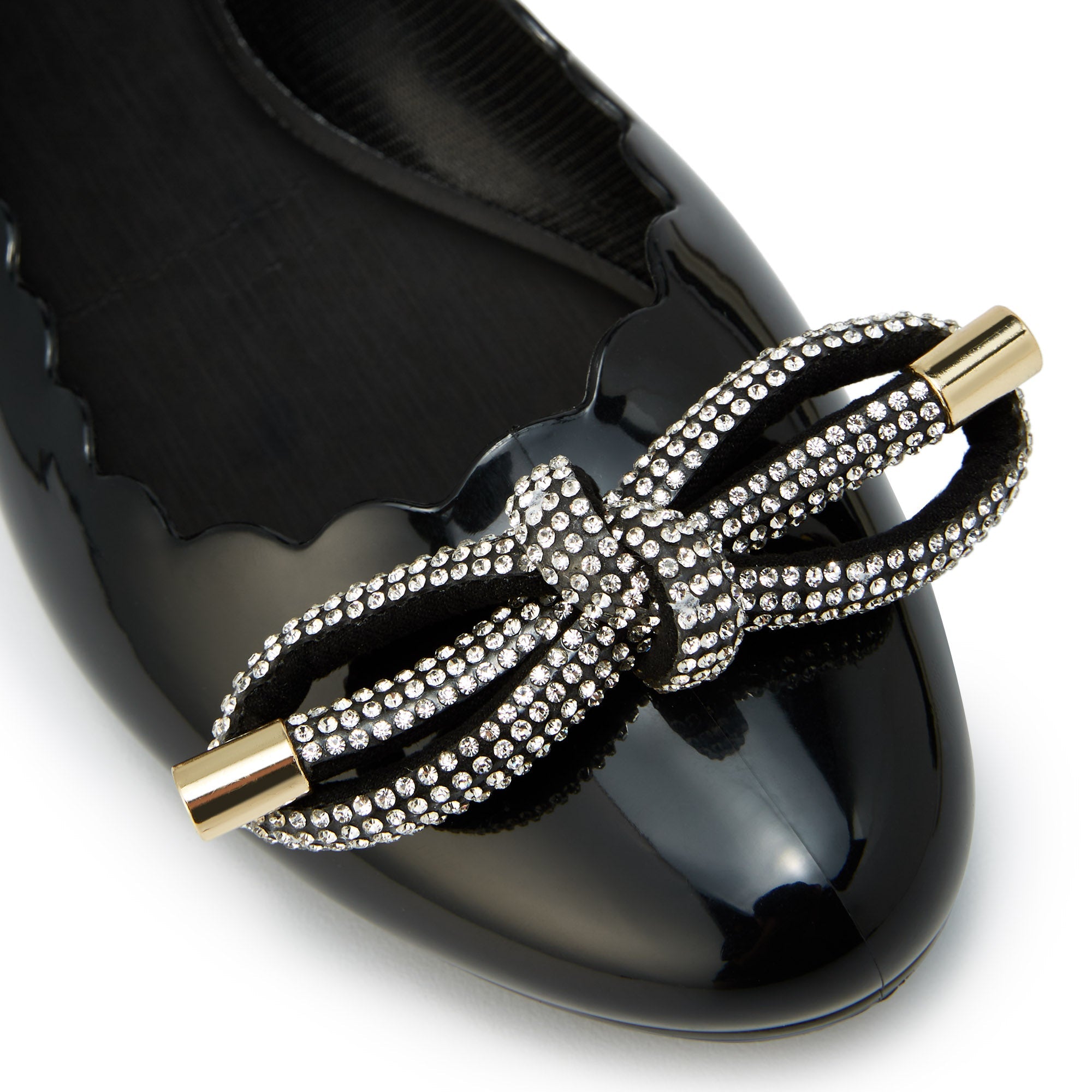 Sonia Glow Flat Ballerinas Black