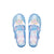 Mini Mary Heart Kids Flats Sandals Shoes Blue