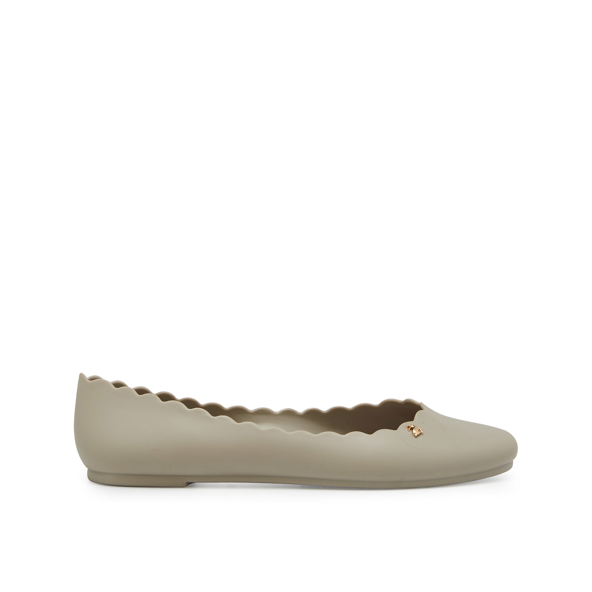 Sophie All The Way Matt Flat Ballerinas Grey