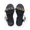 Whitney Chain Flats Sandals