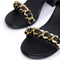 Whitney Chain Flats Sandals