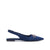 Alisa Buckle Up Flats Sandals Shoes Navy