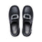 Belinda Crystal Square Flats Sandals