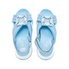 Josie Crystal Flats Sandals
