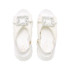 Josie Crystal Flats Sandals