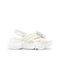 Josie Crystal Flats Sandals