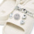 Sydney Jewel Flats Sandals Shoes White